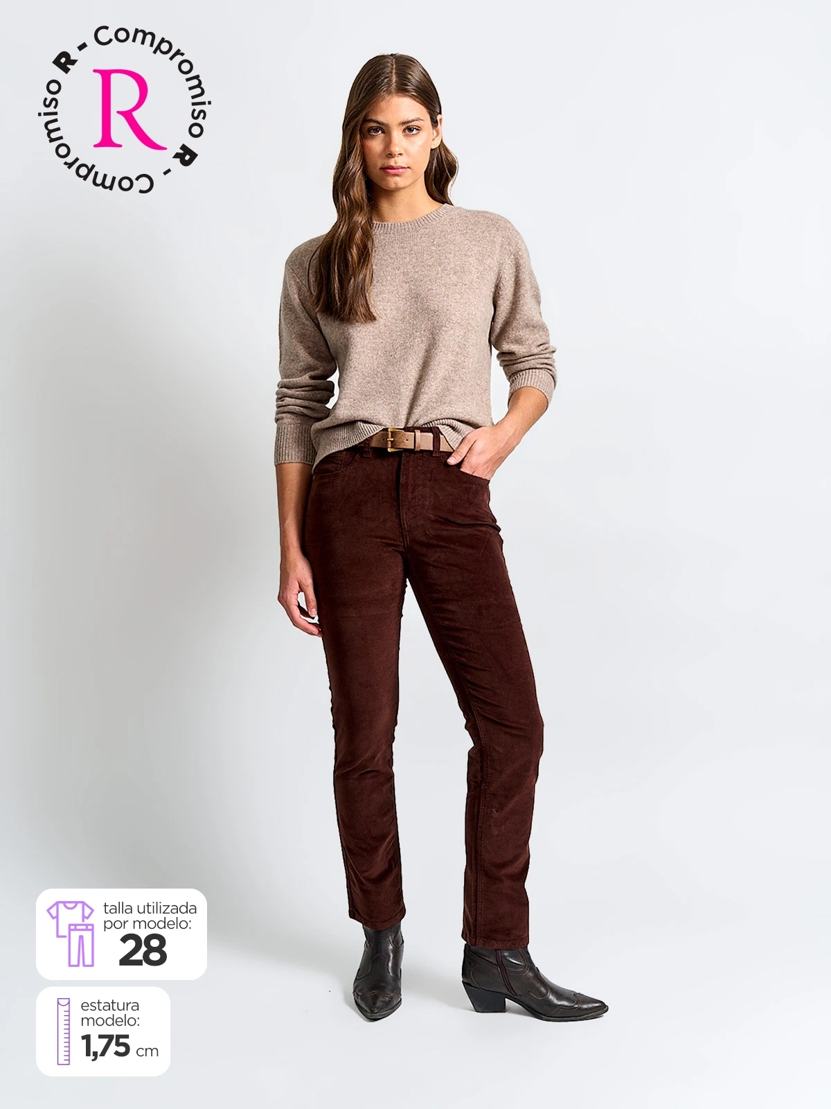 PANTALÓN REGULAR MUJER NAVIGATA APANA - 1