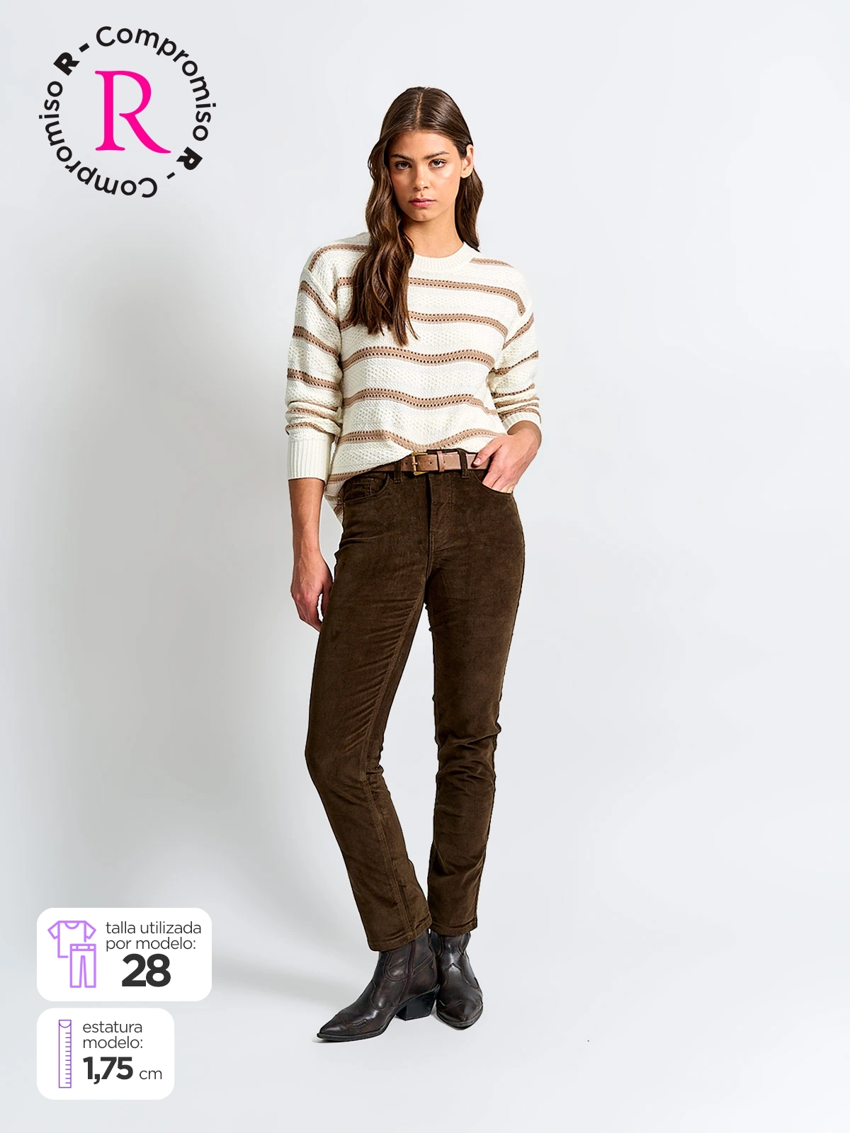 PANTALÓN REGULAR MUJER NAVIGATA APANA - 1