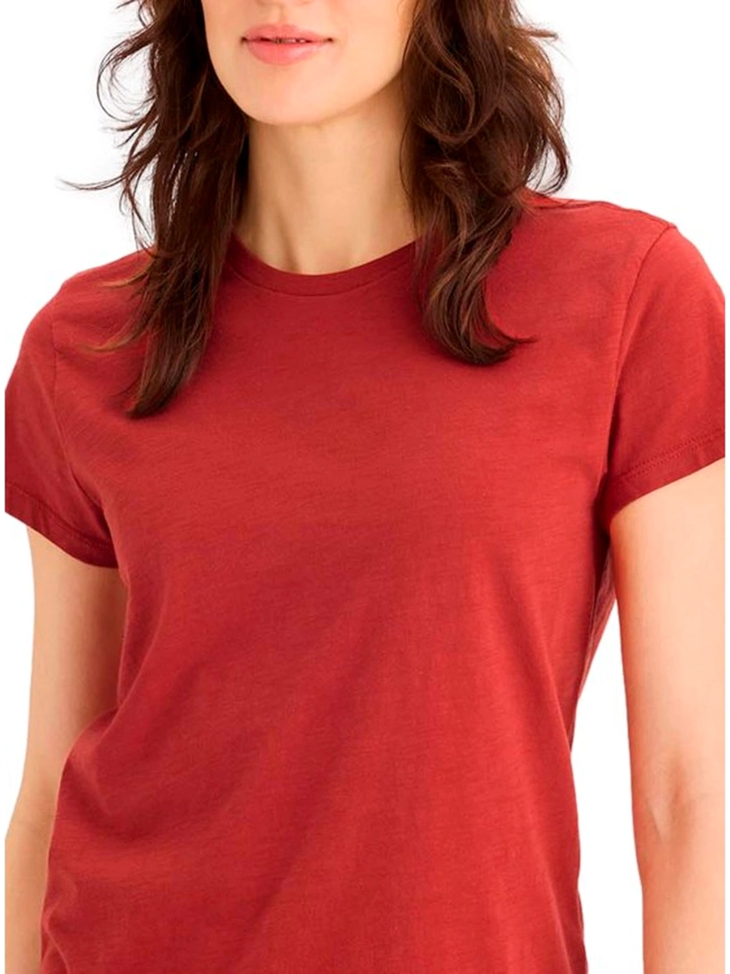 POLO MANGA CORTA MUJER DOCKERS FAVORITE ROJO - 3
