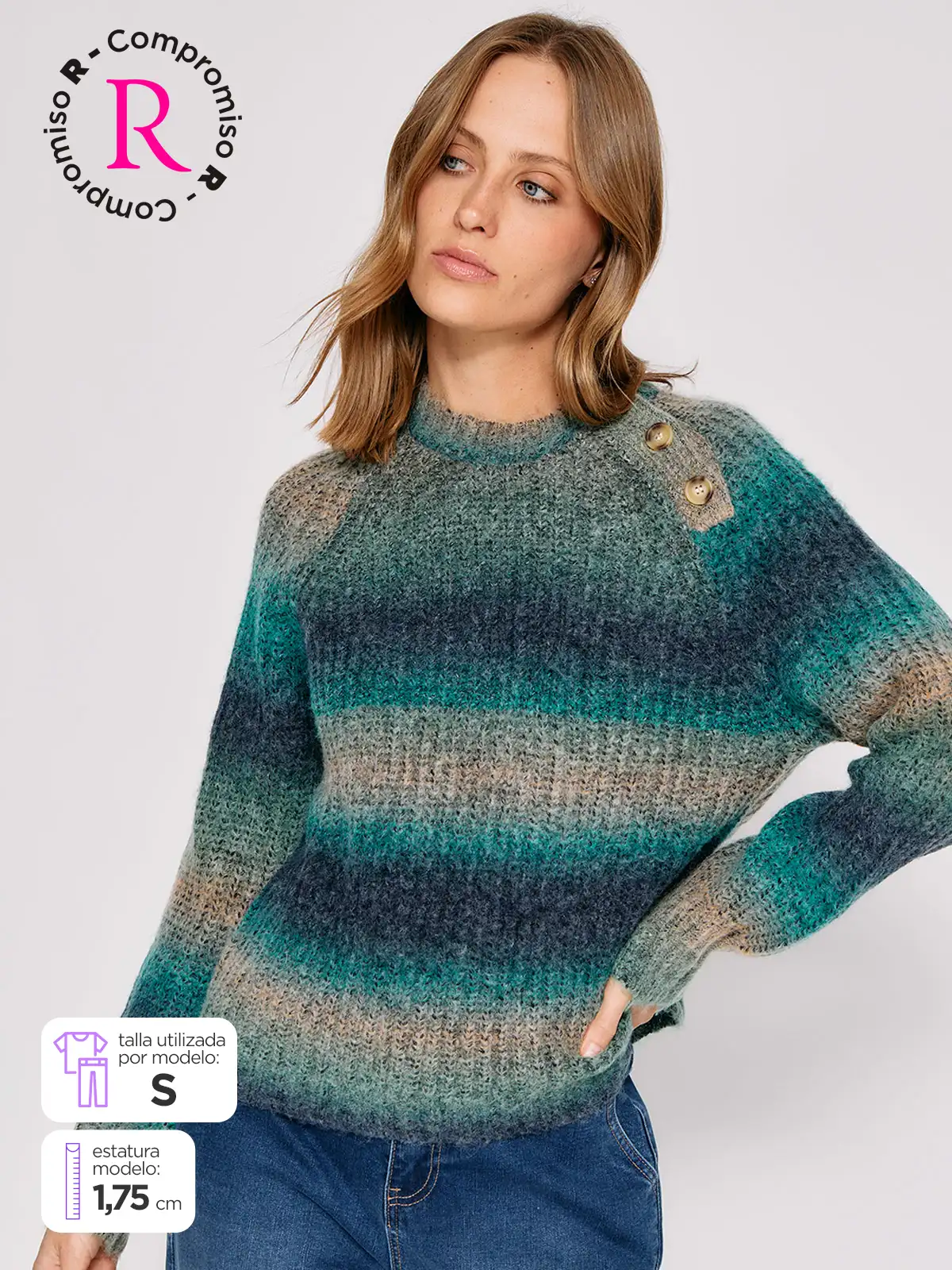 SWEATER MANGA LARGA MUJER NAVIGATA ARTEMISA - 1