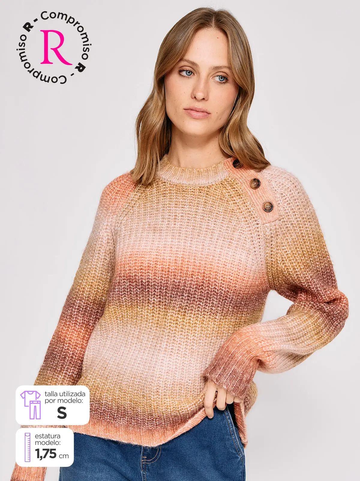 SWEATER MANGA LARGA MUJER NAVIGATA ARTEMISA - 1