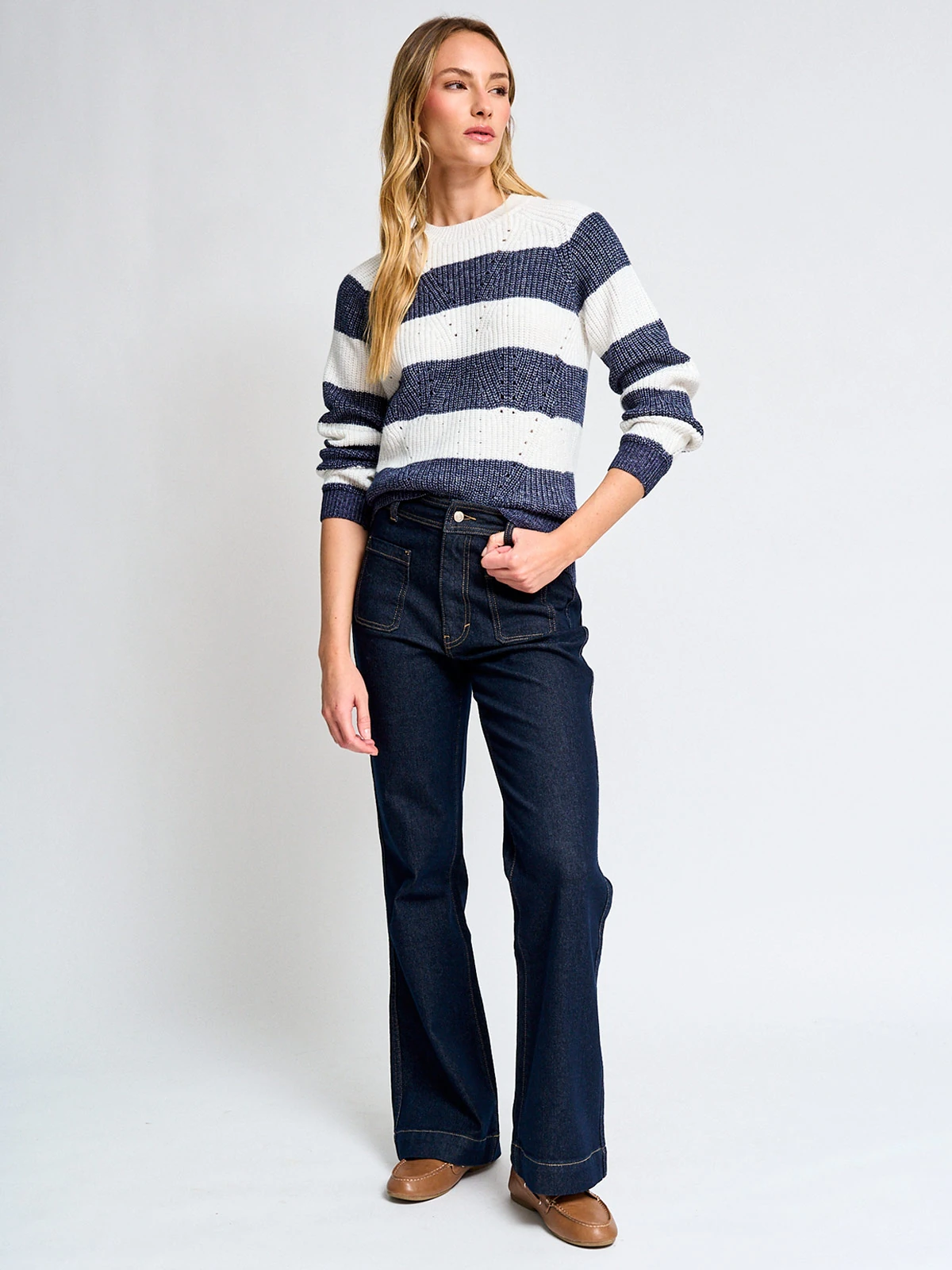 SWEATER MANGA LARGA MUJER NAVIGATA EUGENIA - 4
