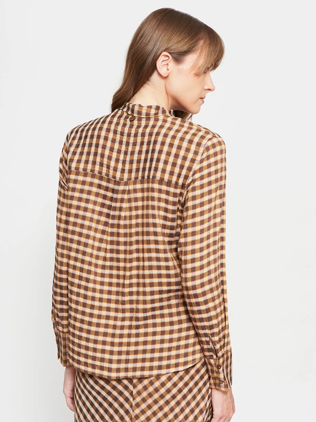 BLUSA MANGA LARGA MUJER NAVIGATA VICHY - 2