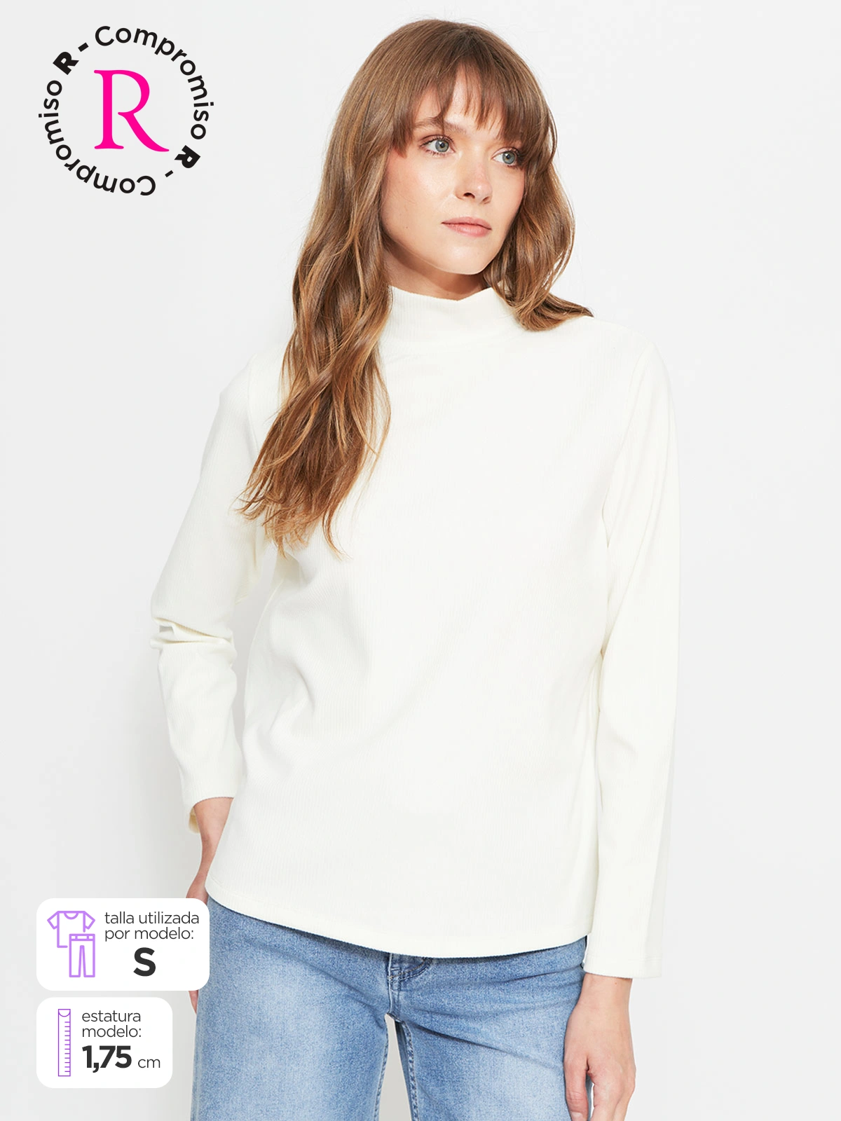 POLO MANGA LARGA MUJER AZIZ EGINA - 1