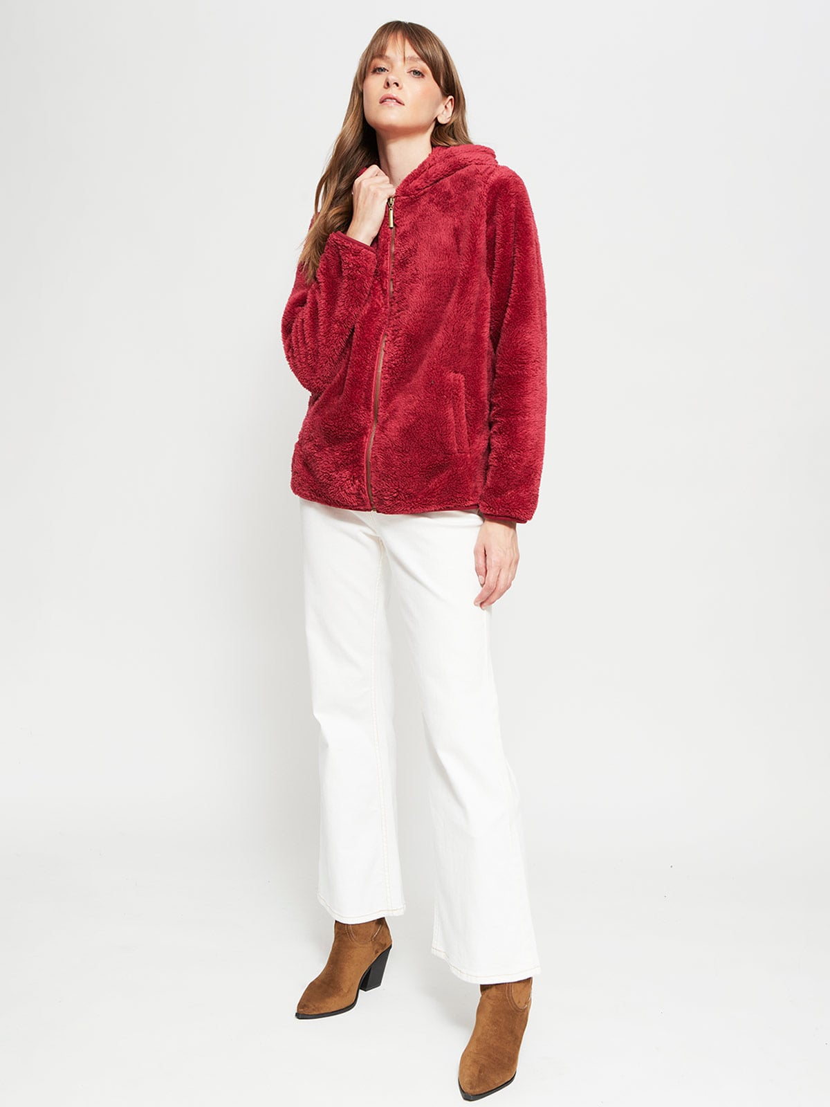 POLERA MANGA LARGA MUJER AZIZ ESHERPA - 4