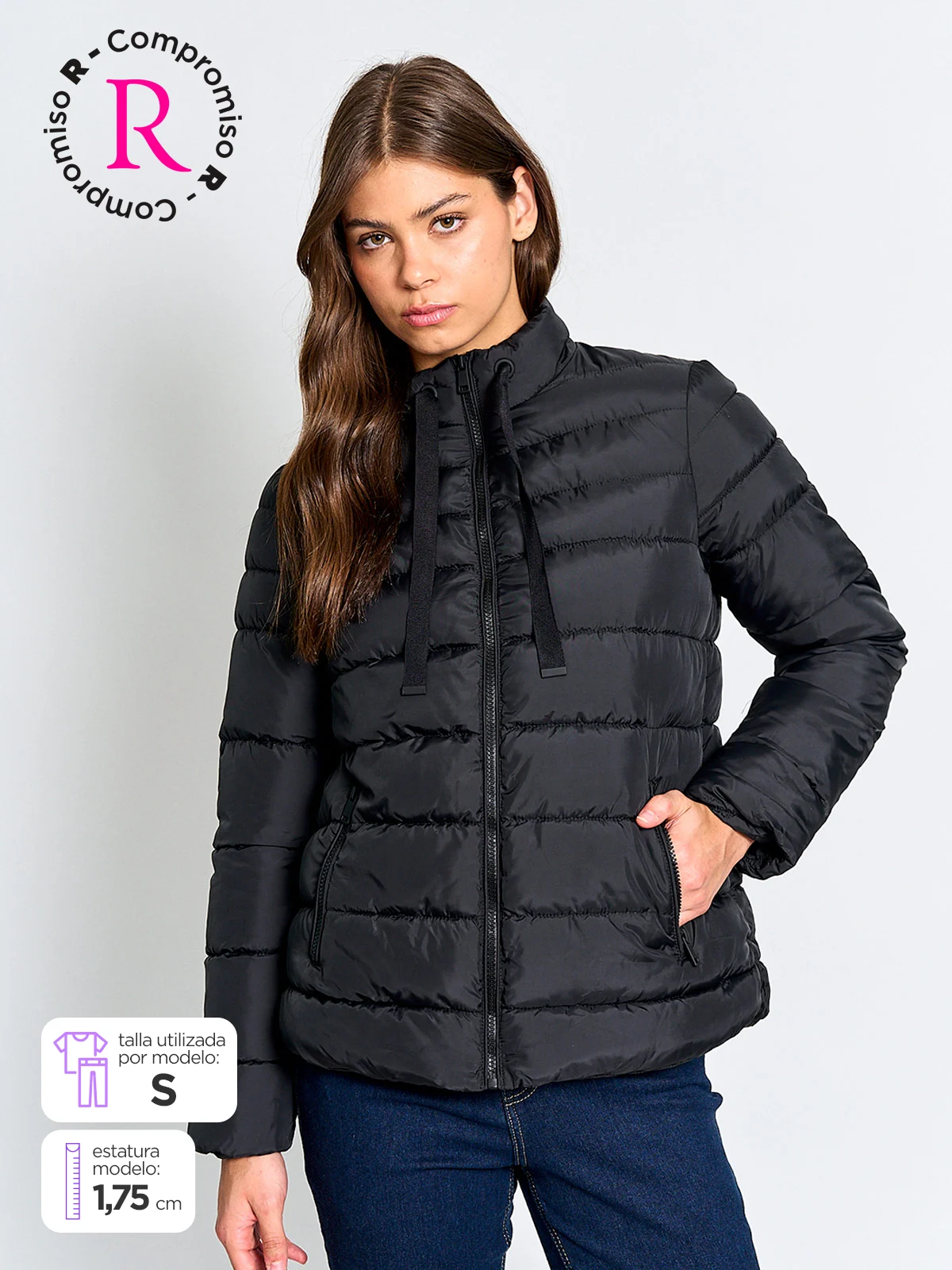 CASACA MUJER AZIZ EBASICA - 1