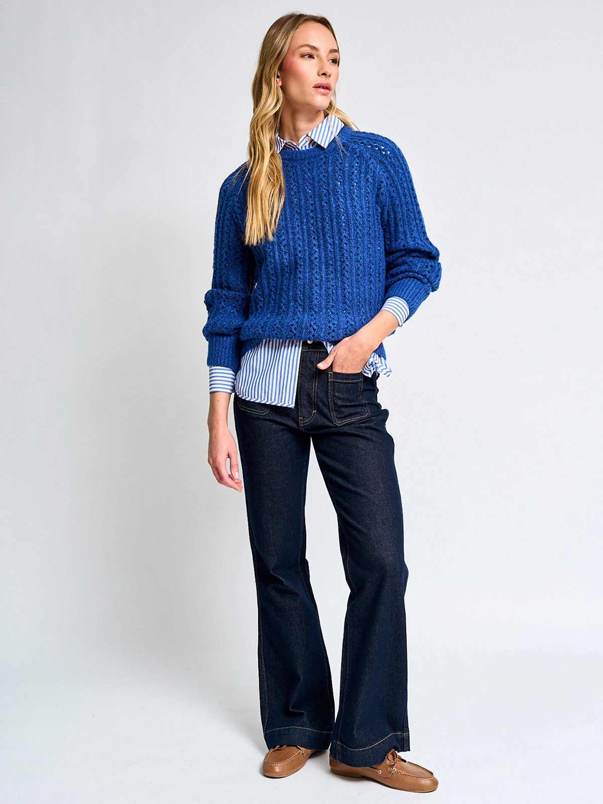 SWEATER MANGA LARGA MUJER NAVIGATA ALIRA - 4