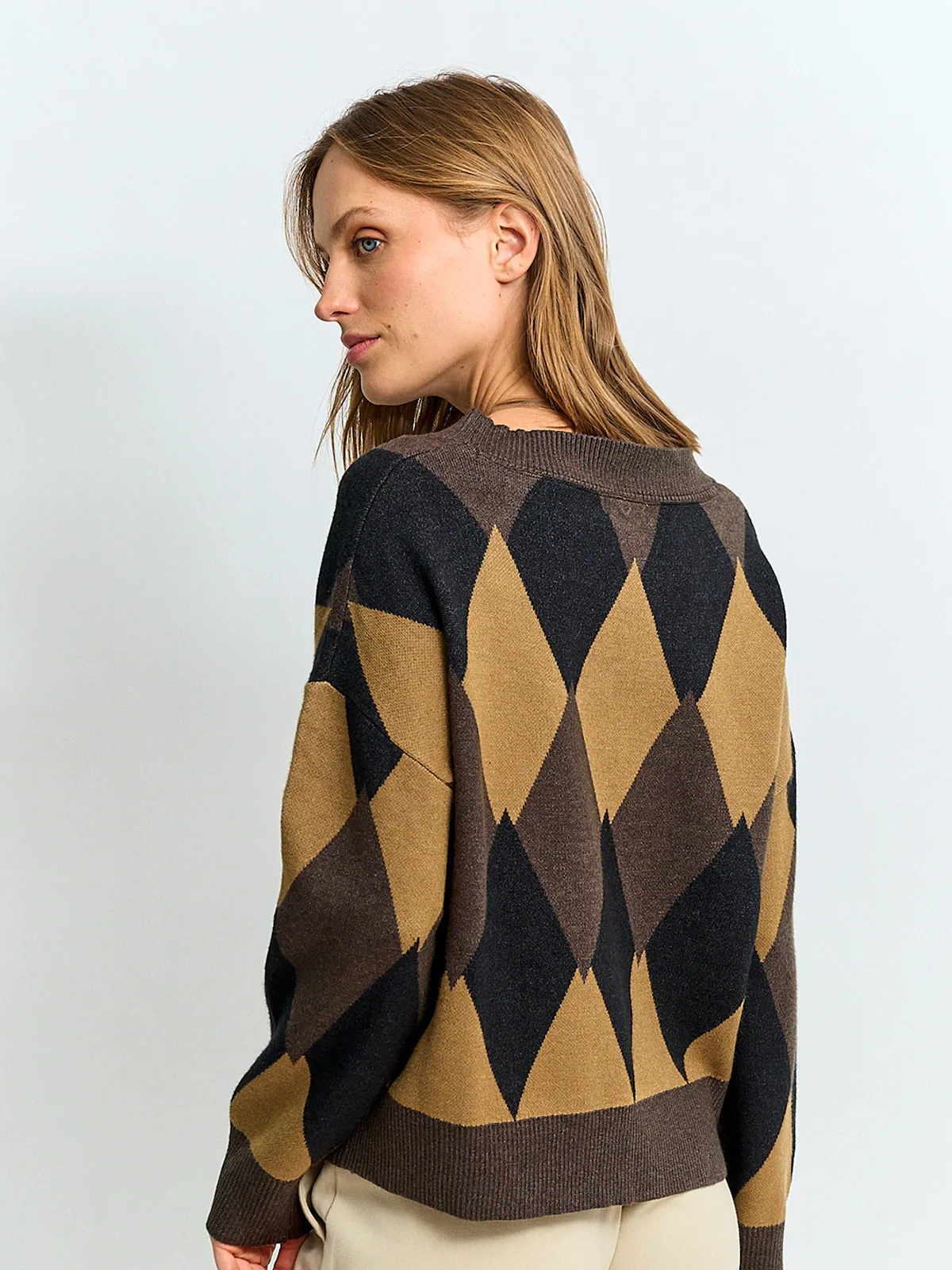 SWEATER MUJER NAVIGATA ROMBO - 2