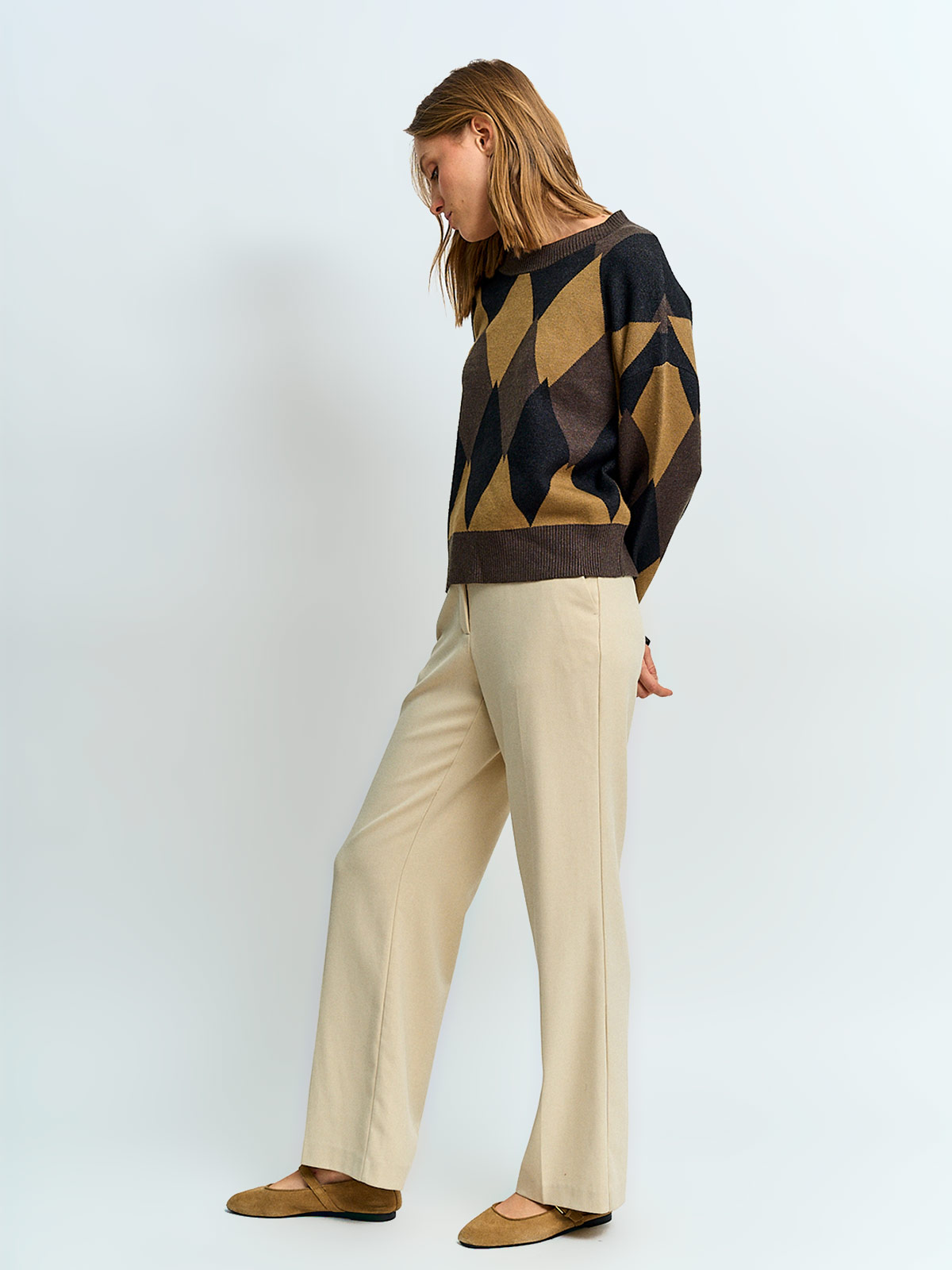 SWEATER MUJER NAVIGATA ROMBO - 4