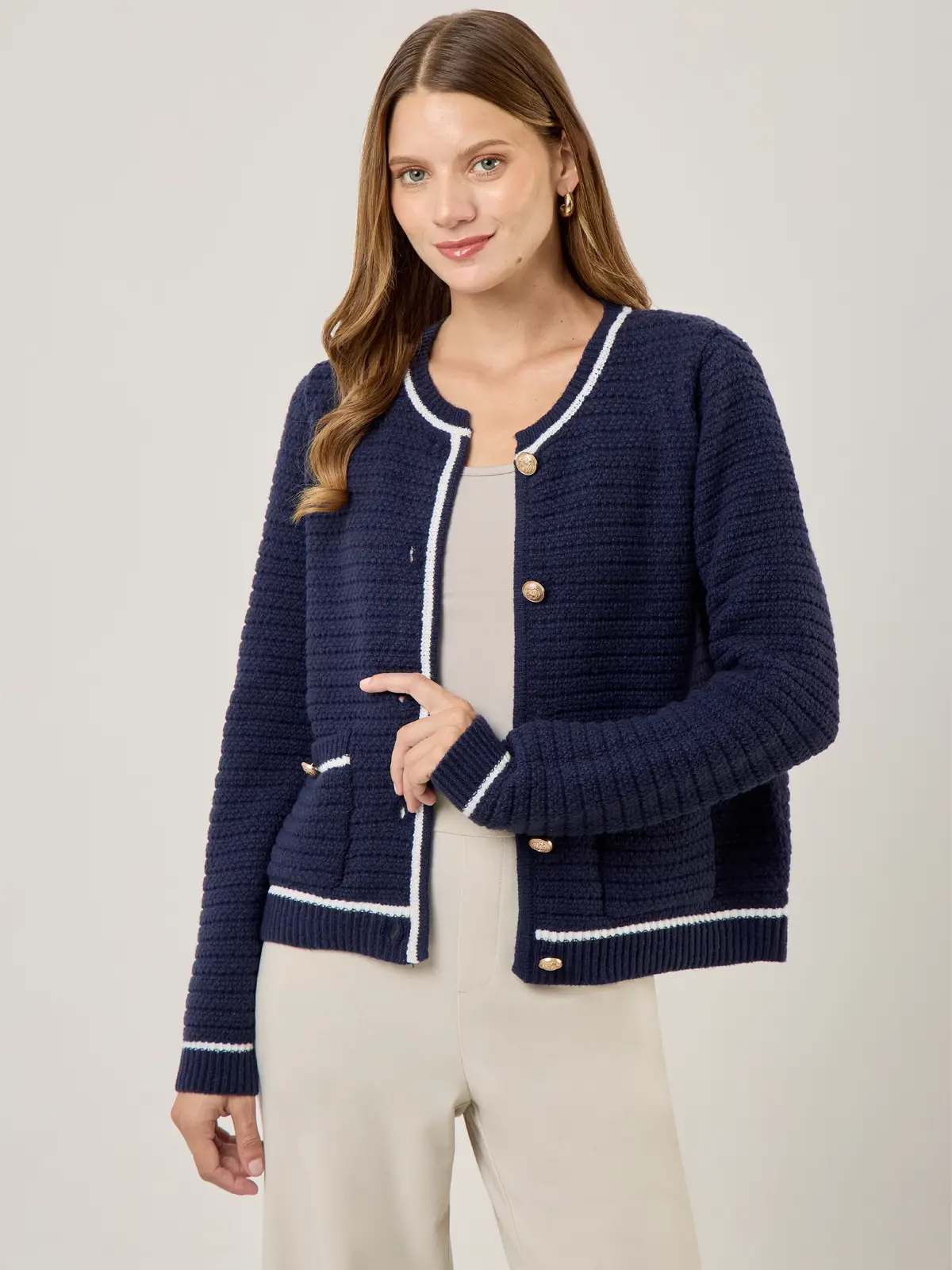 SWEATER MANGA LARGA MUJER NAVIGATA CHANEL - 1
