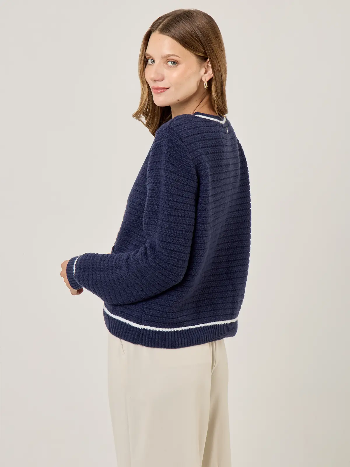 SWEATER MANGA LARGA MUJER NAVIGATA CHANEL - 2