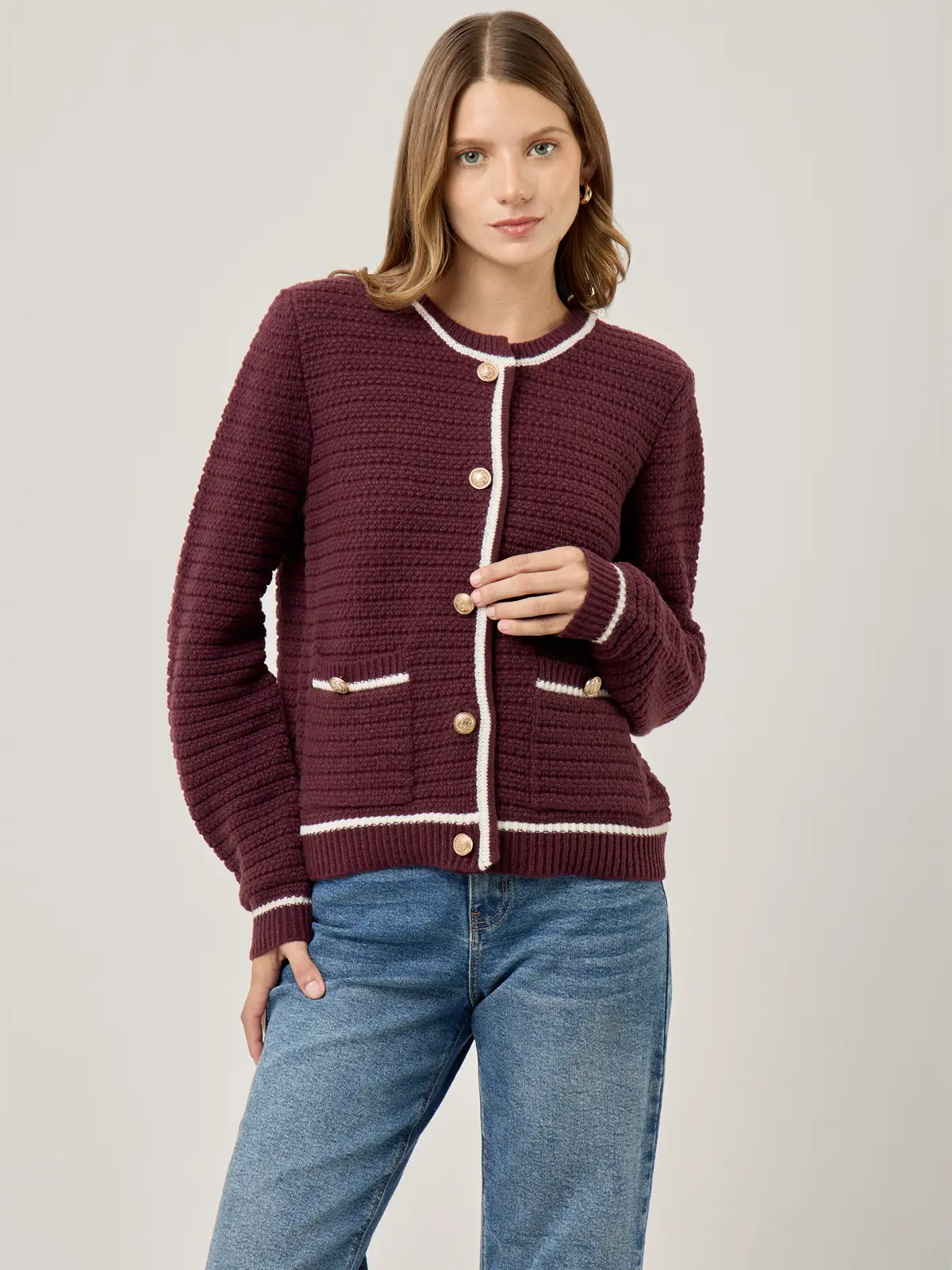 SWEATER MANGA LARGA MUJER NAVIGATA CHANEL - 1