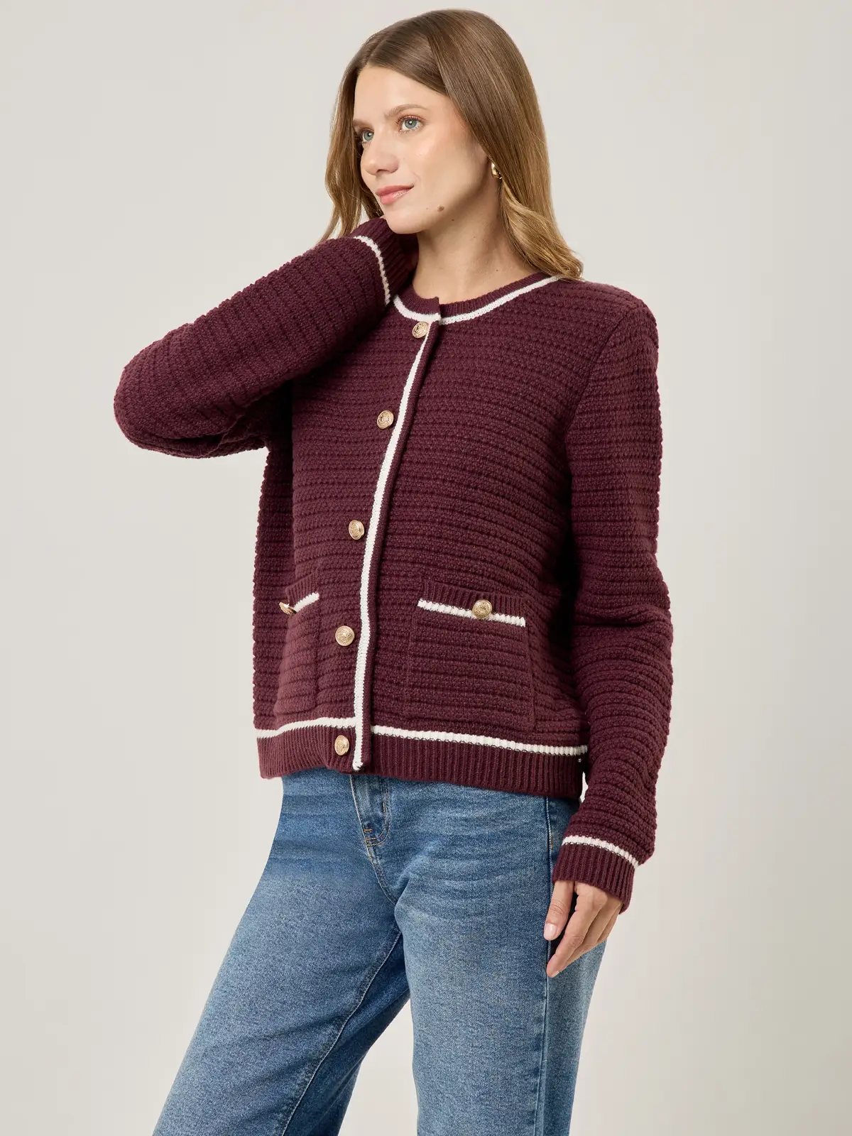 SWEATER MANGA LARGA MUJER NAVIGATA CHANEL - 3