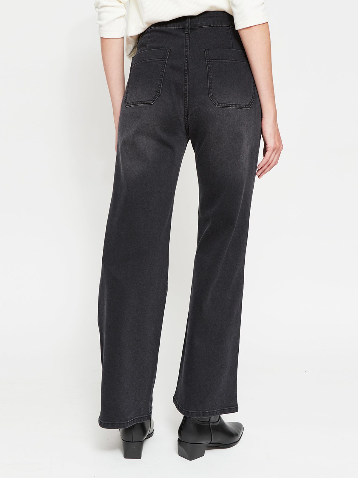 JEANS REGULAR MUJER AZIZ LAVADO - 3