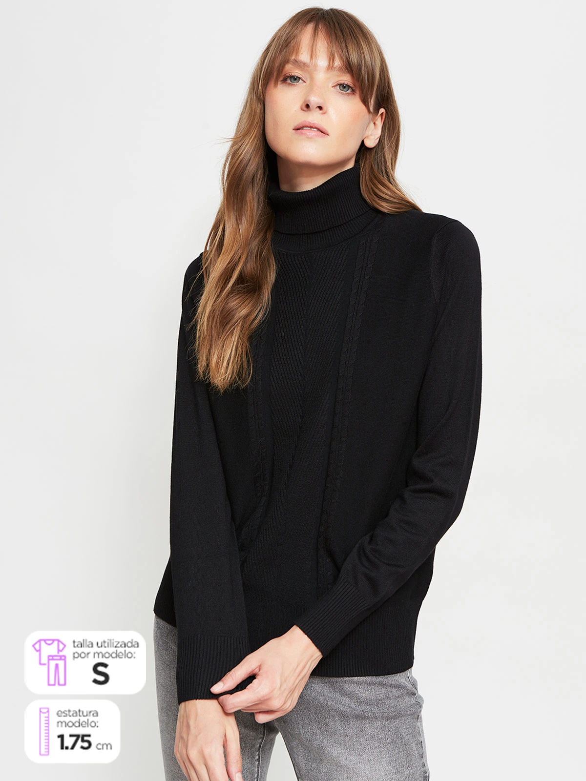 SWEATER MUJER AZIZ FOB - 1