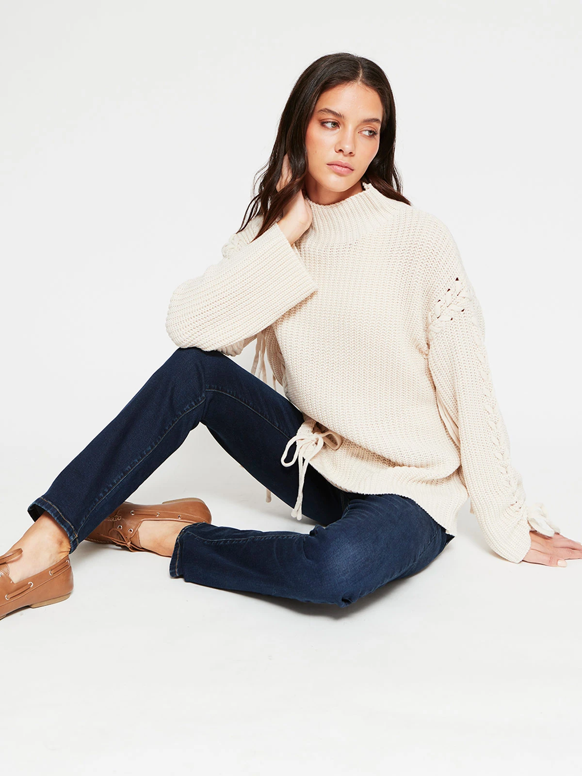 SWEATER MUJER AZIZ ACORD - 4