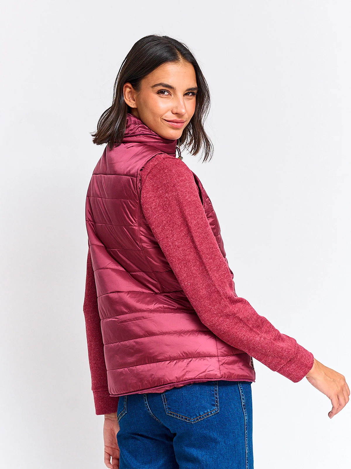 CHALECO MUJER NAVIGATA CORTA FLAME - 2
