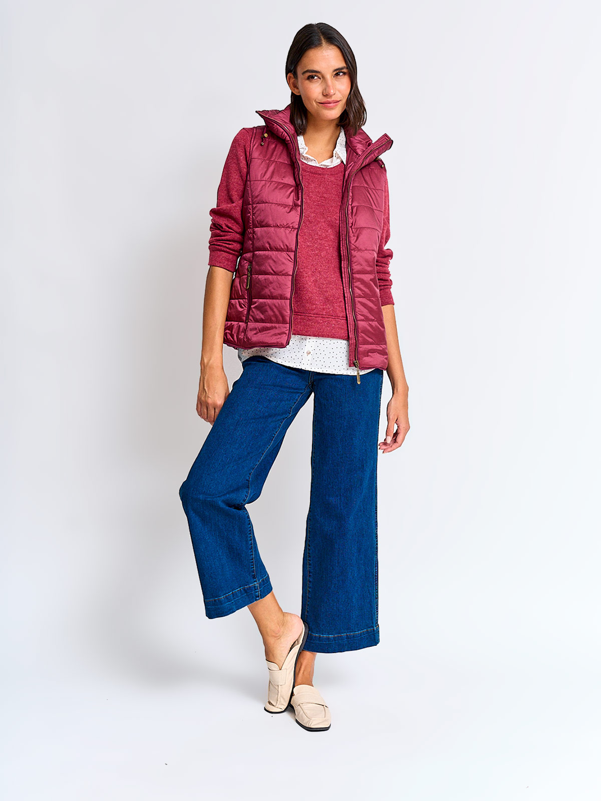 CHALECO MUJER NAVIGATA CORTA FLAME - 4