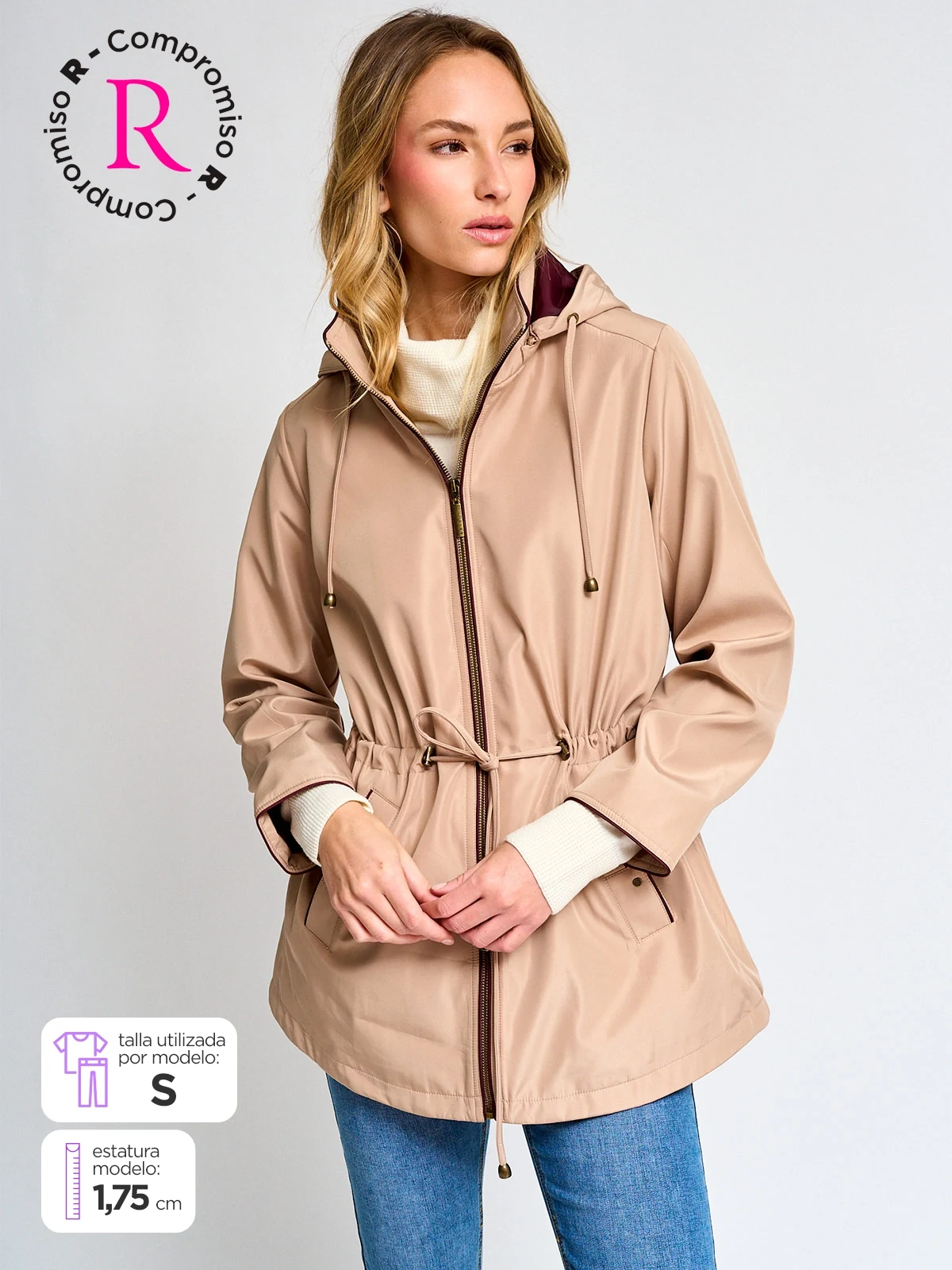 CASACA MUJER AZIZ WIND - 1