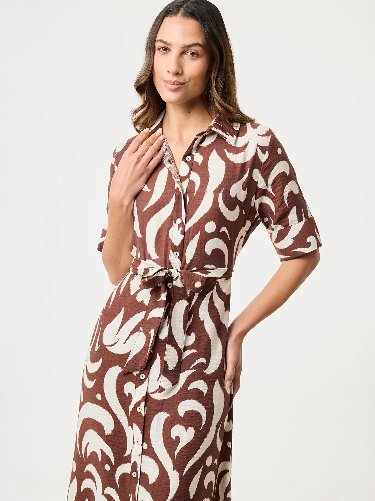 VESTIDO LARGO MUJER NAVIGATA CRETA - 4