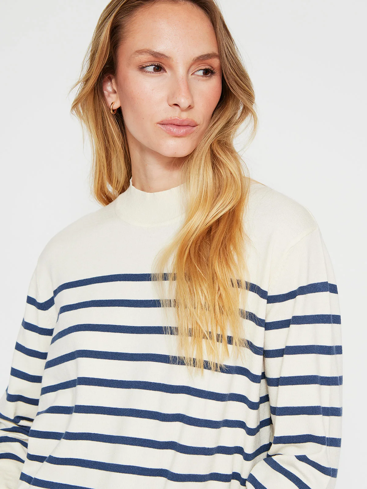 SWEATER MUJER AZIZ BASTRIPE - 3