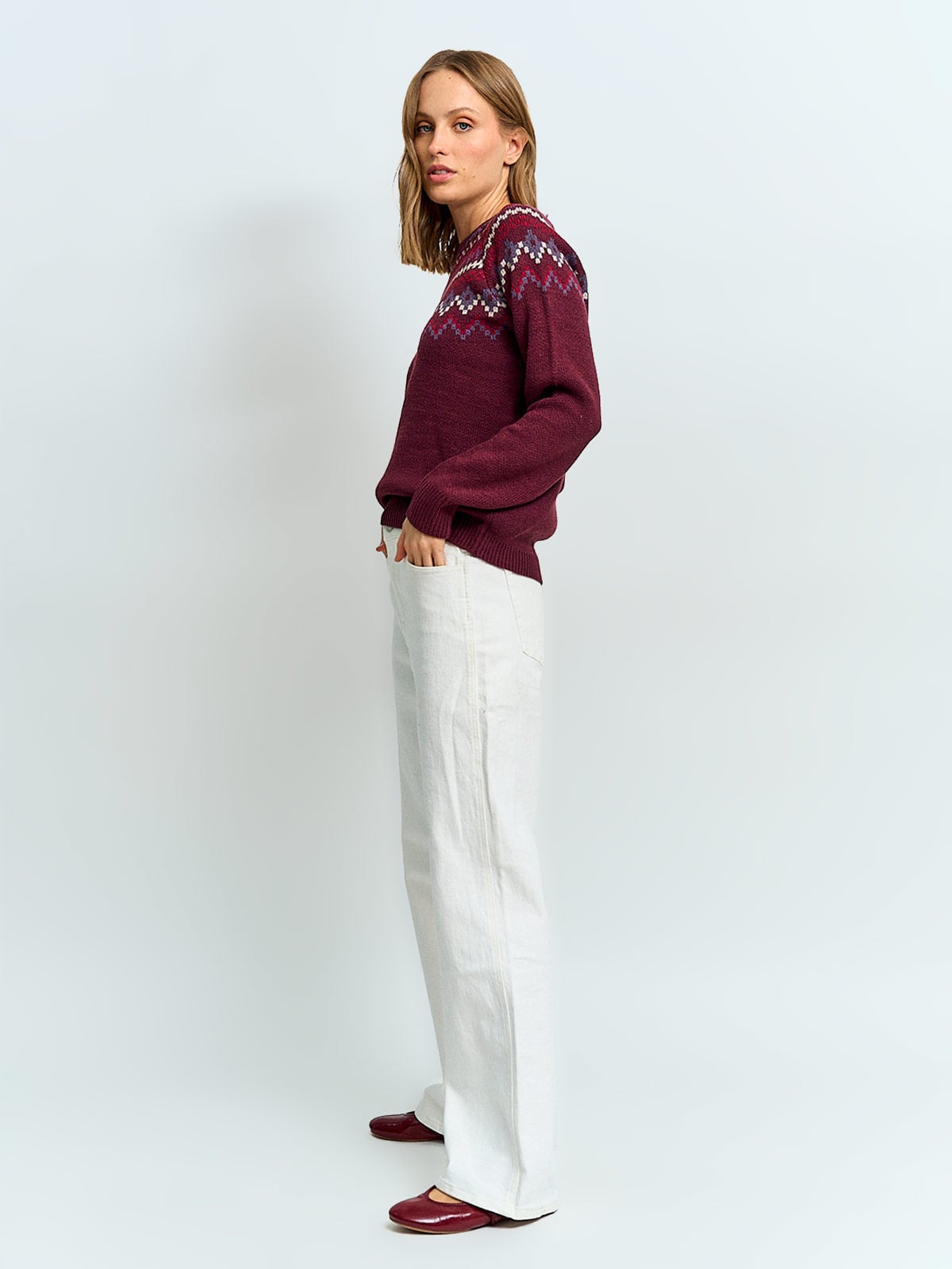 SWEATER MUJER NAVIGATA NORDICO - 4