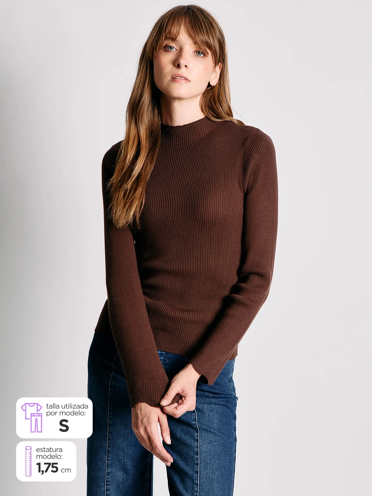 SWEATER MANGA LARGA MUJER NAVIGATA LUNA - 1
