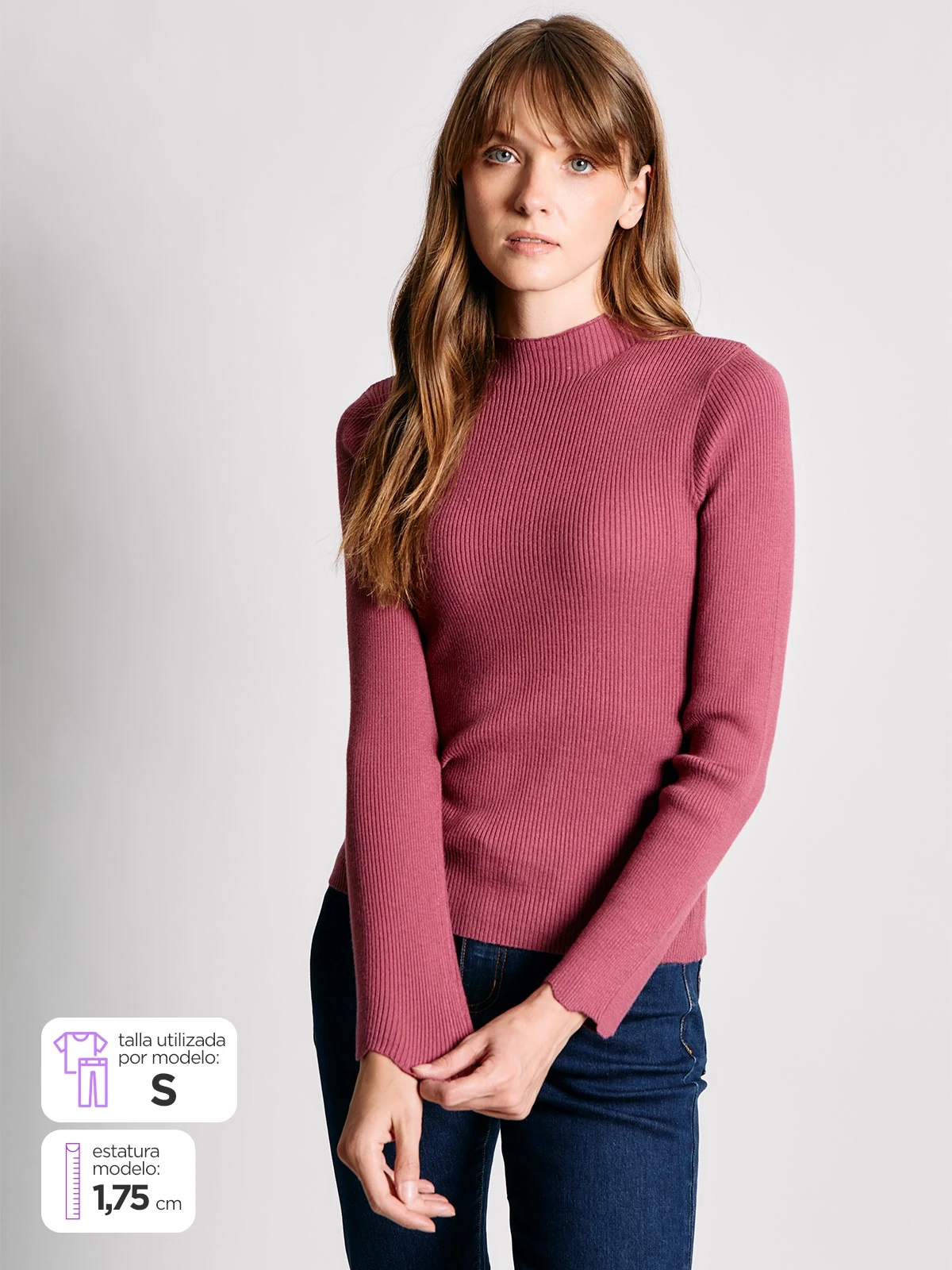 SWEATER MANGA LARGA MUJER NAVIGATA LUNA - 1