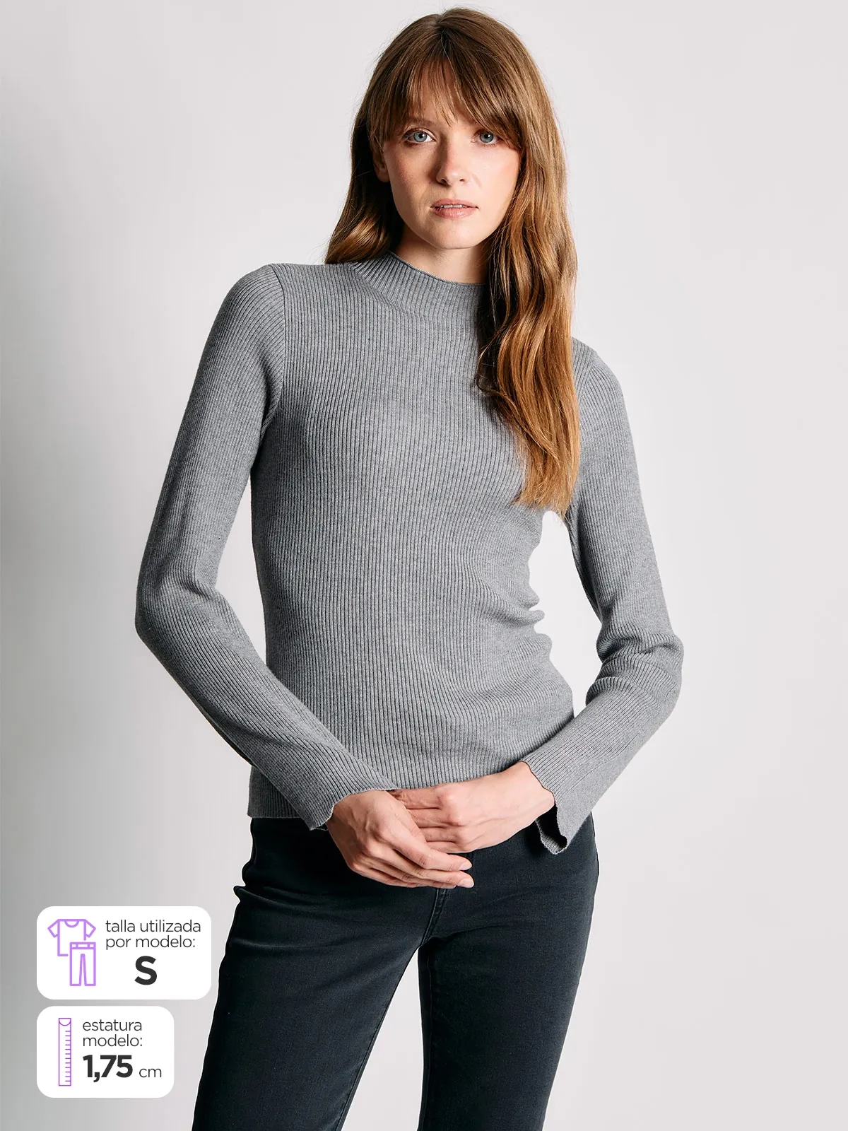 SWEATER MANGA LARGA MUJER NAVIGATA LUNA - 1