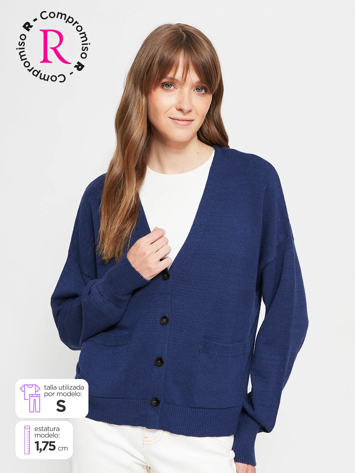 CARDIGAN MUJER NAVIGATA ENTONIA - 1