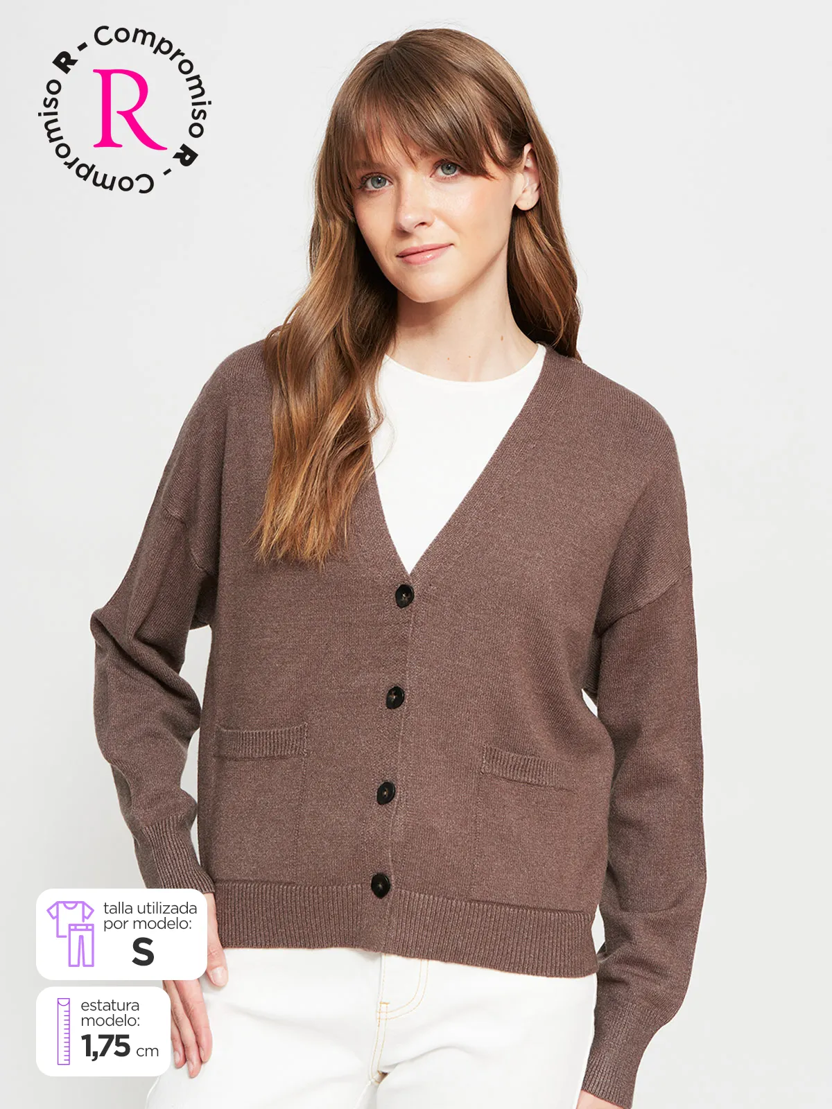 CARDIGAN MUJER NAVIGATA ENTONIA - 1