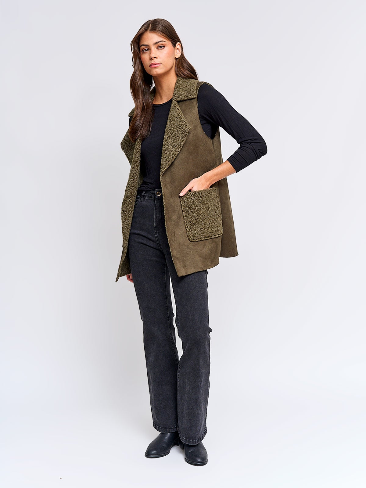 CHALECO MUJER AZIZ ASPEN - 4
