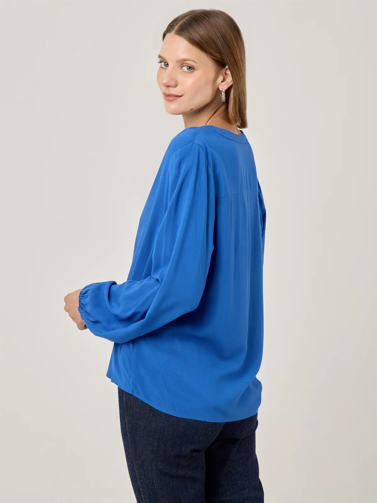 BLUSA MANGA LARGA MUJER AZIZ RUEDA - 2