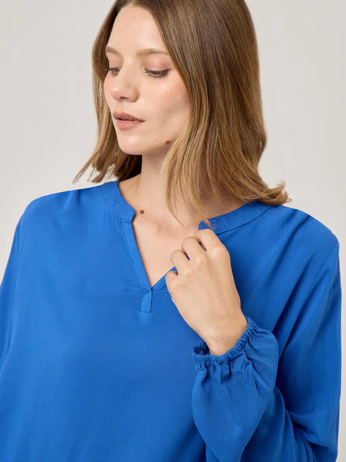 BLUSA MANGA LARGA MUJER AZIZ RUEDA - 4
