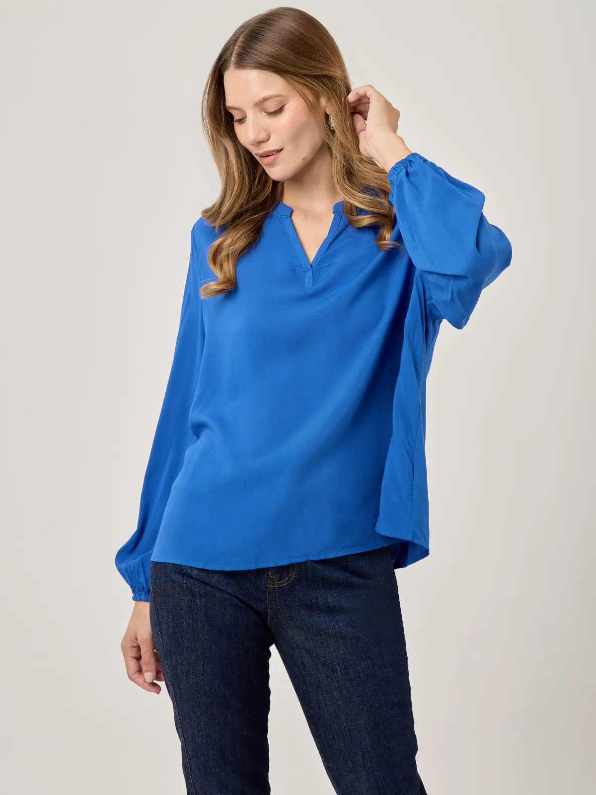 BLUSA MANGA LARGA MUJER AZIZ RUEDA - 3