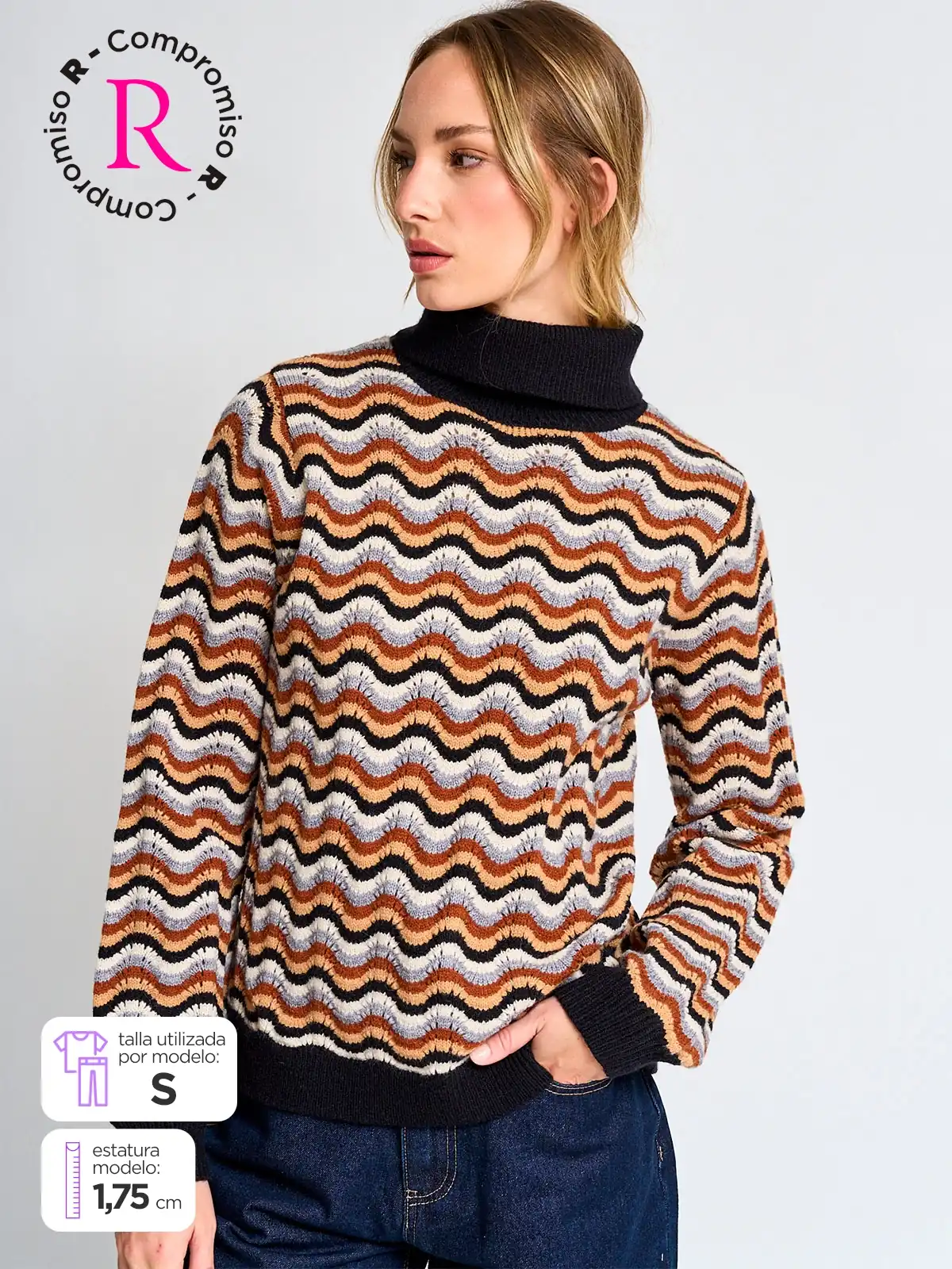 SWEATER MUJER AZIZ AONDA - 1