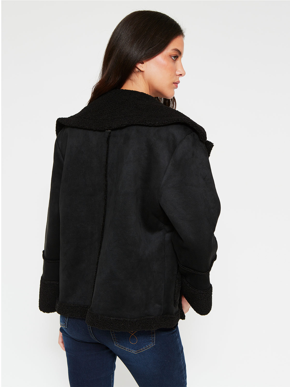 CASACA MUJER AZIZ CORTA BONDED - 2