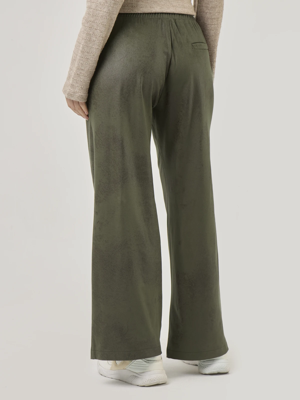 PANTALÓN REGULAR MUJER AZIZ SUEDE - 2