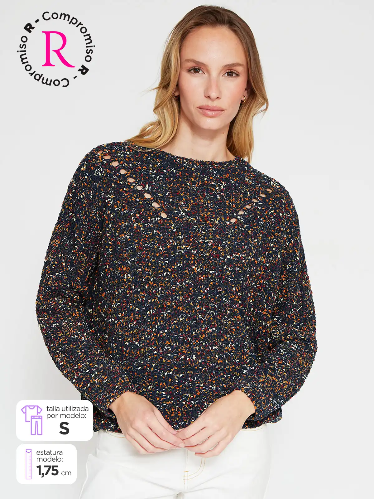 SWEATER MUJER AZIZ ARABIA - 1