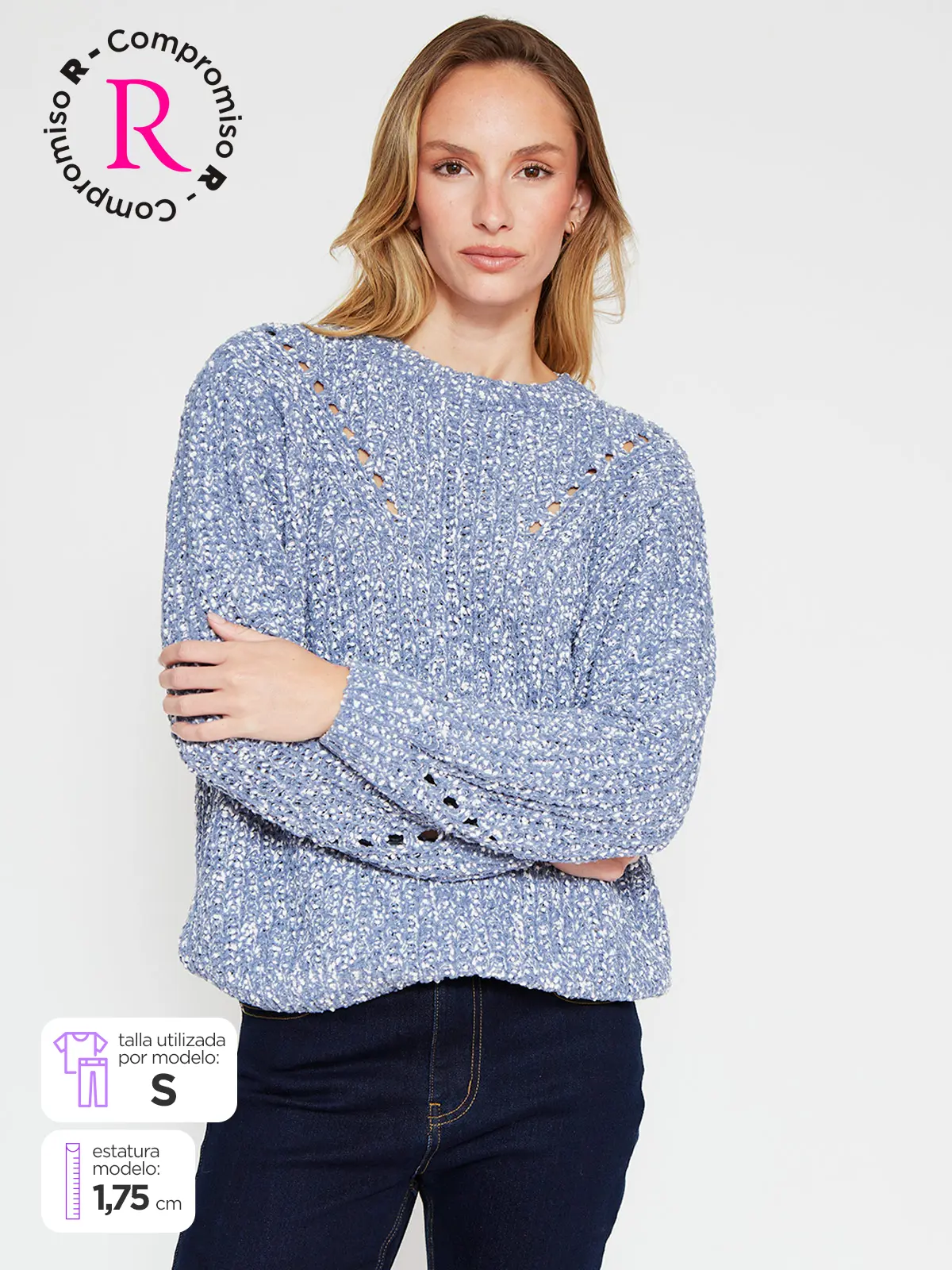 SWEATER MUJER AZIZ ARABIA - 1
