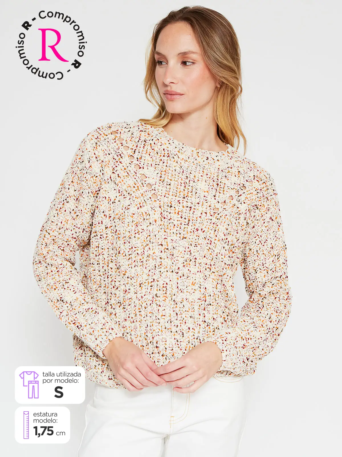SWEATER MUJER AZIZ ARABIA - 1