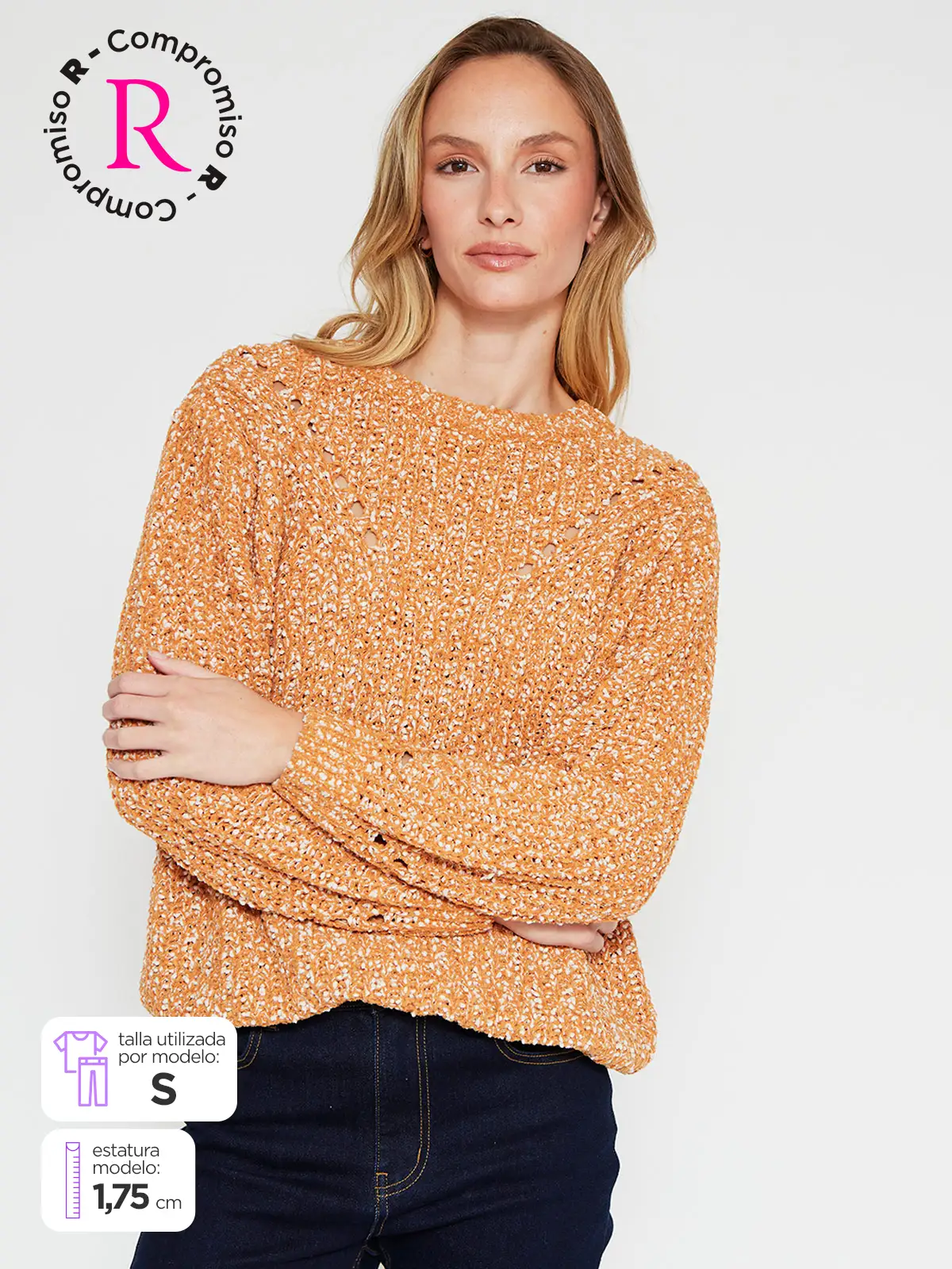 SWEATER MUJER AZIZ ARABIA - 1