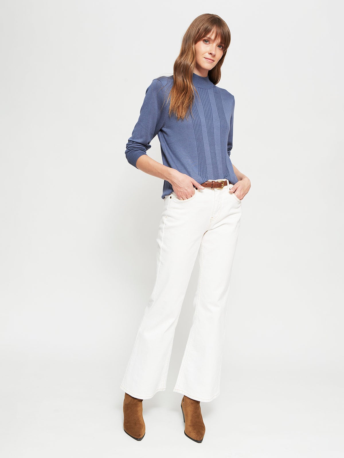 SWEATER MUJER AZIZ MOCK - 4