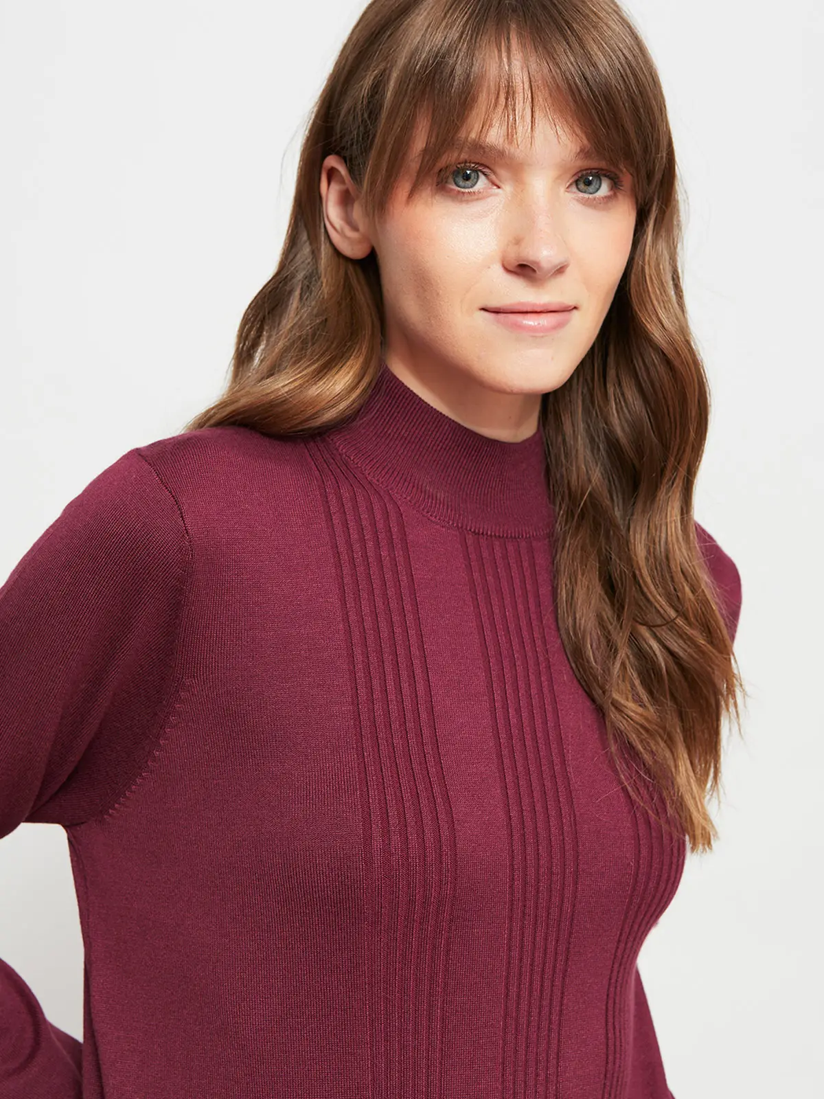SWEATER MUJER AZIZ MOCK - 3