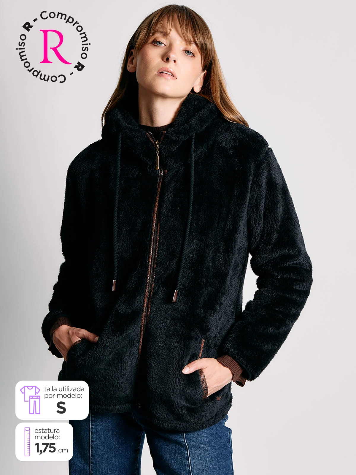 POLERA MANGA LARGA MUJER NAVIGATA PIPING - 1