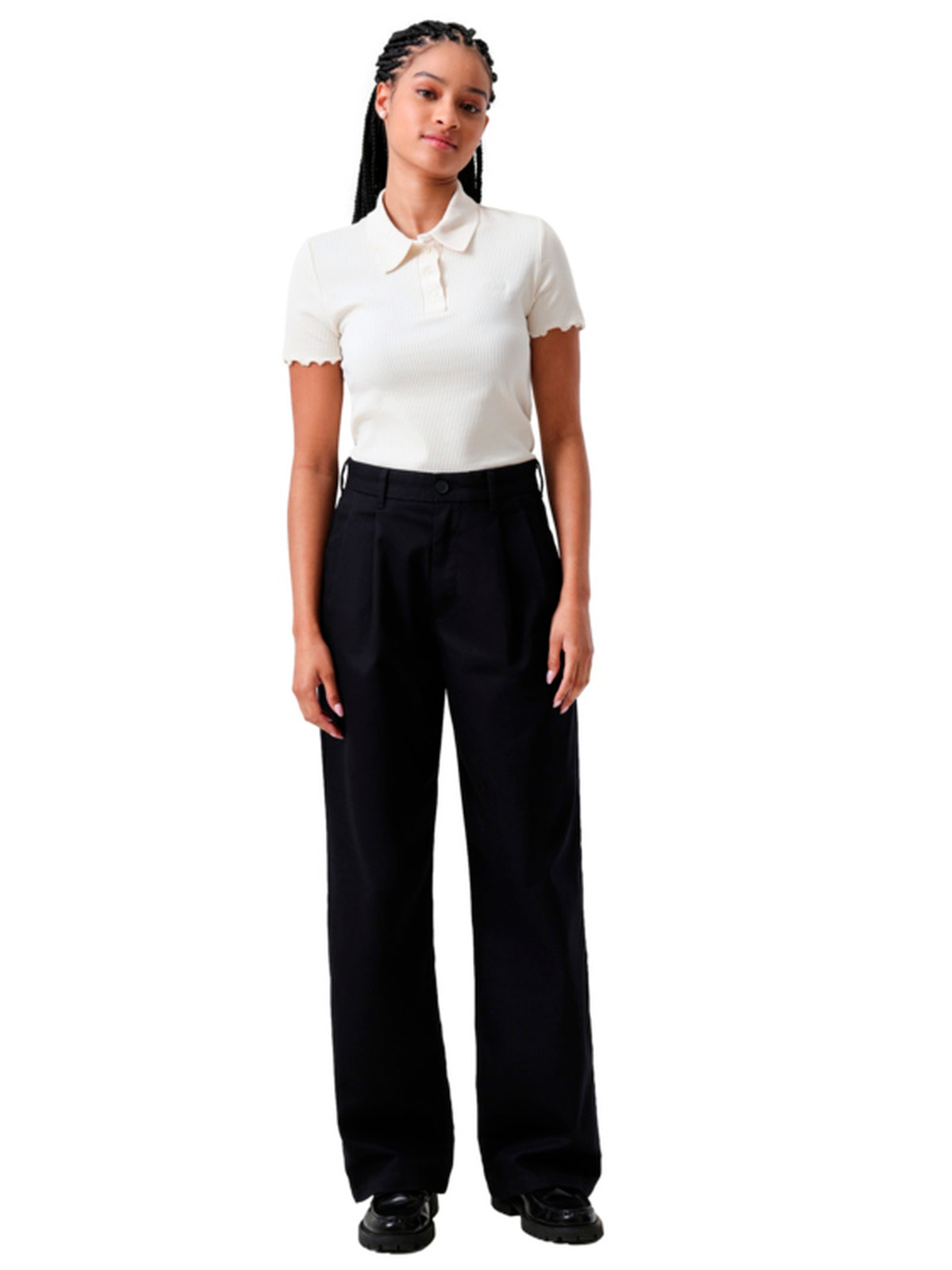 PANTALÓN ALGODÓN REGULAR MUJER DOCKERS - 1