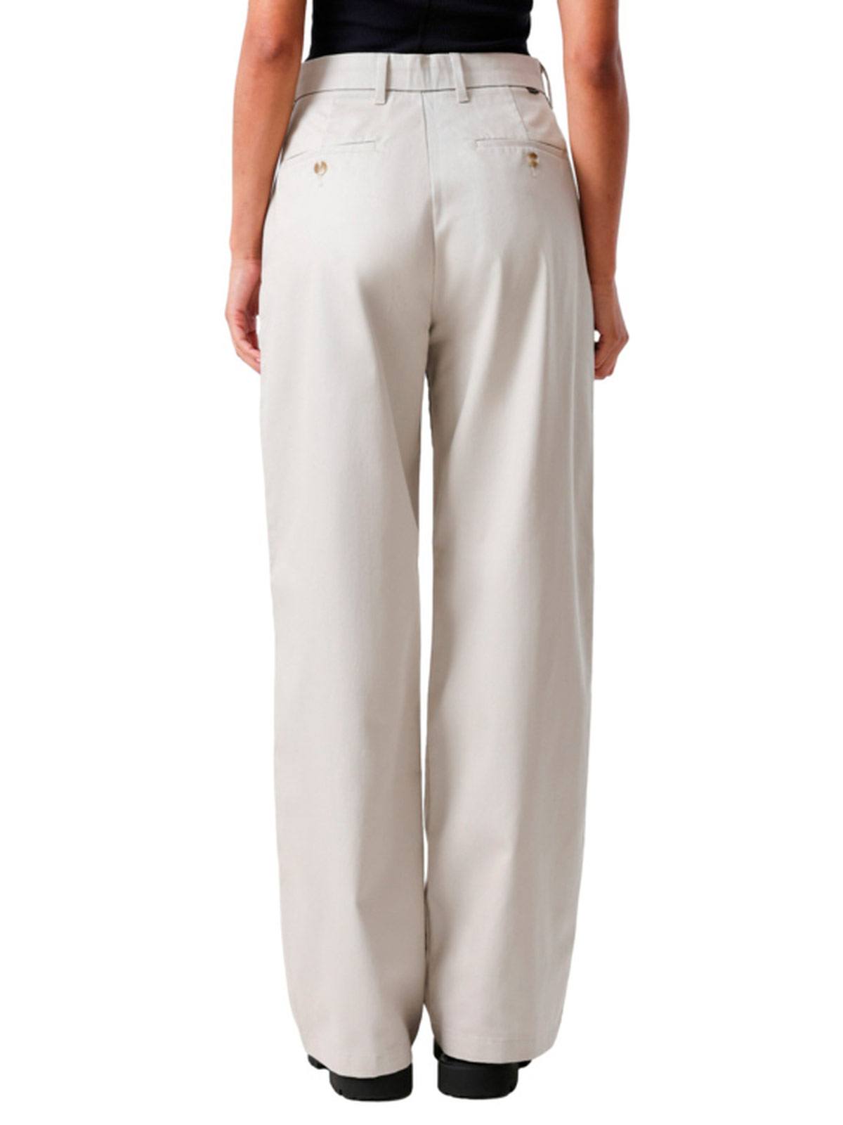 PANTALÓN ALGODÓN REGULAR MUJER DOCKERS - 4