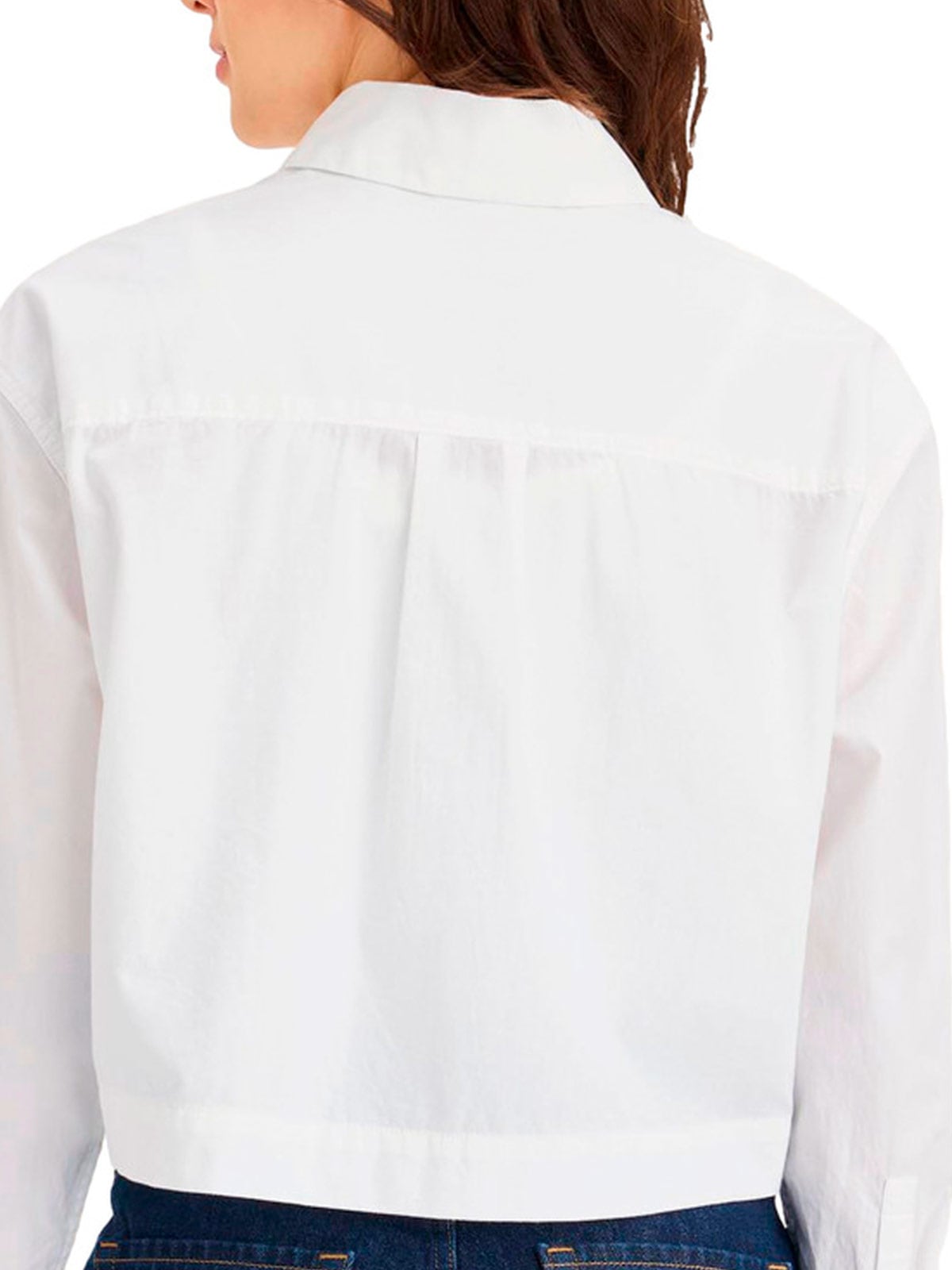 BLUSA ALGODÓN MUJER DOCKERS CROPPED - 4