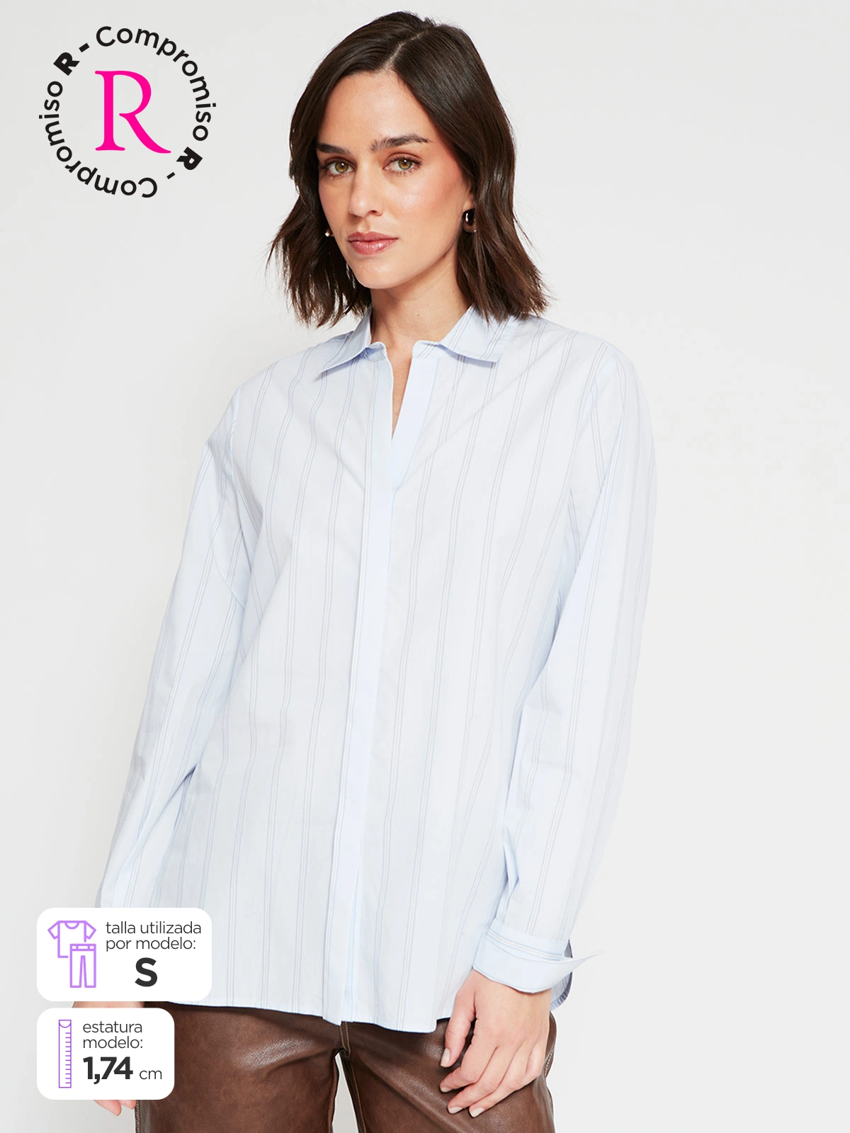 BLUSA MANGA LARGA MUJER NAVIGATA ENOLA - 1