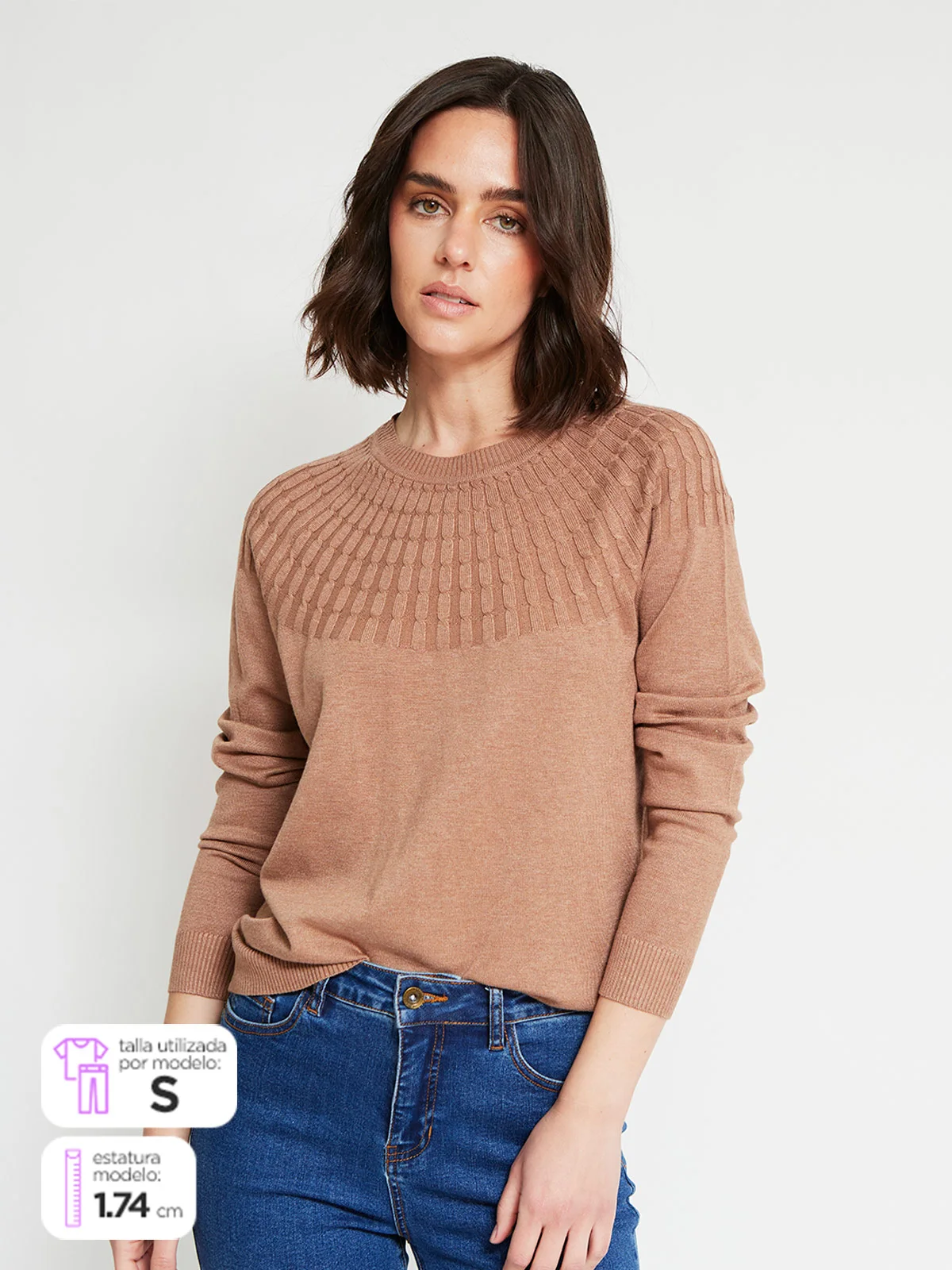 SWEATER MUJER AZIZ FLU - 1